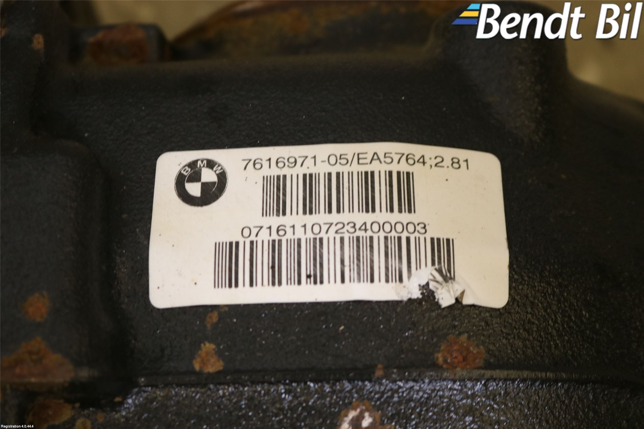 BMW 1 F20/F21 11-19 Bakväxel-Diff