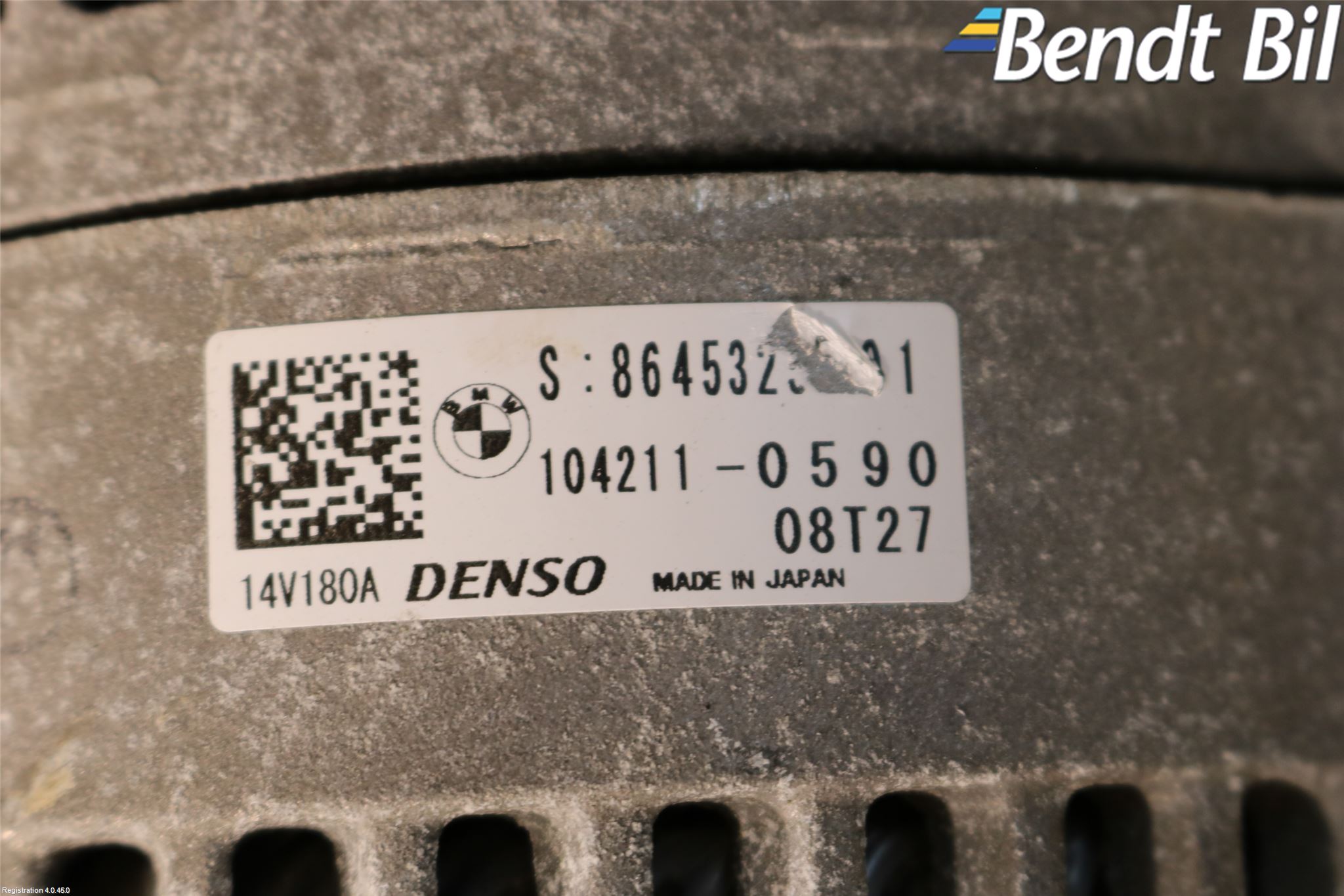 BMW 1 F20/F21 11-19 Generator