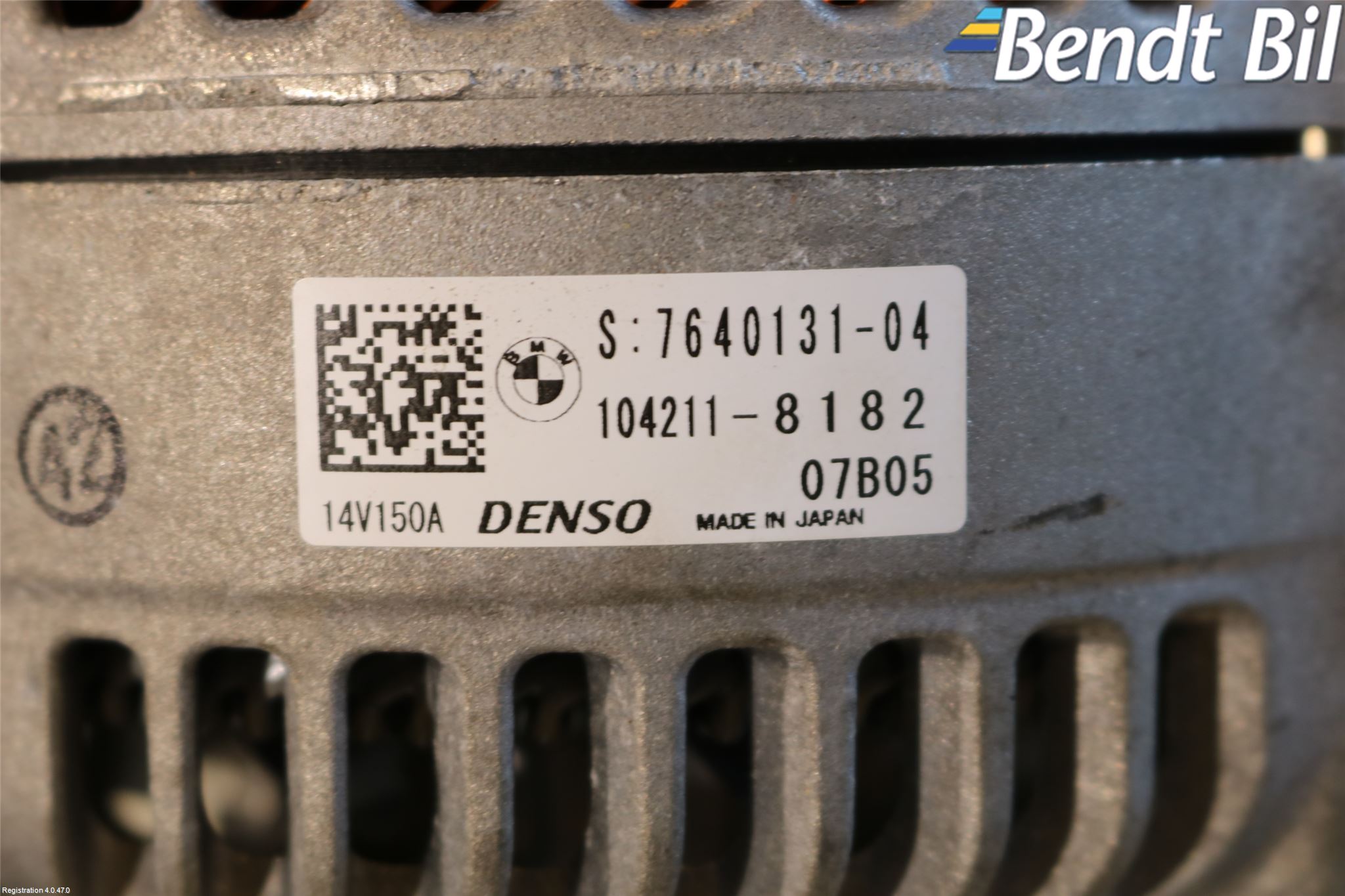 BMW 1 F20/F21 11-19 Generator