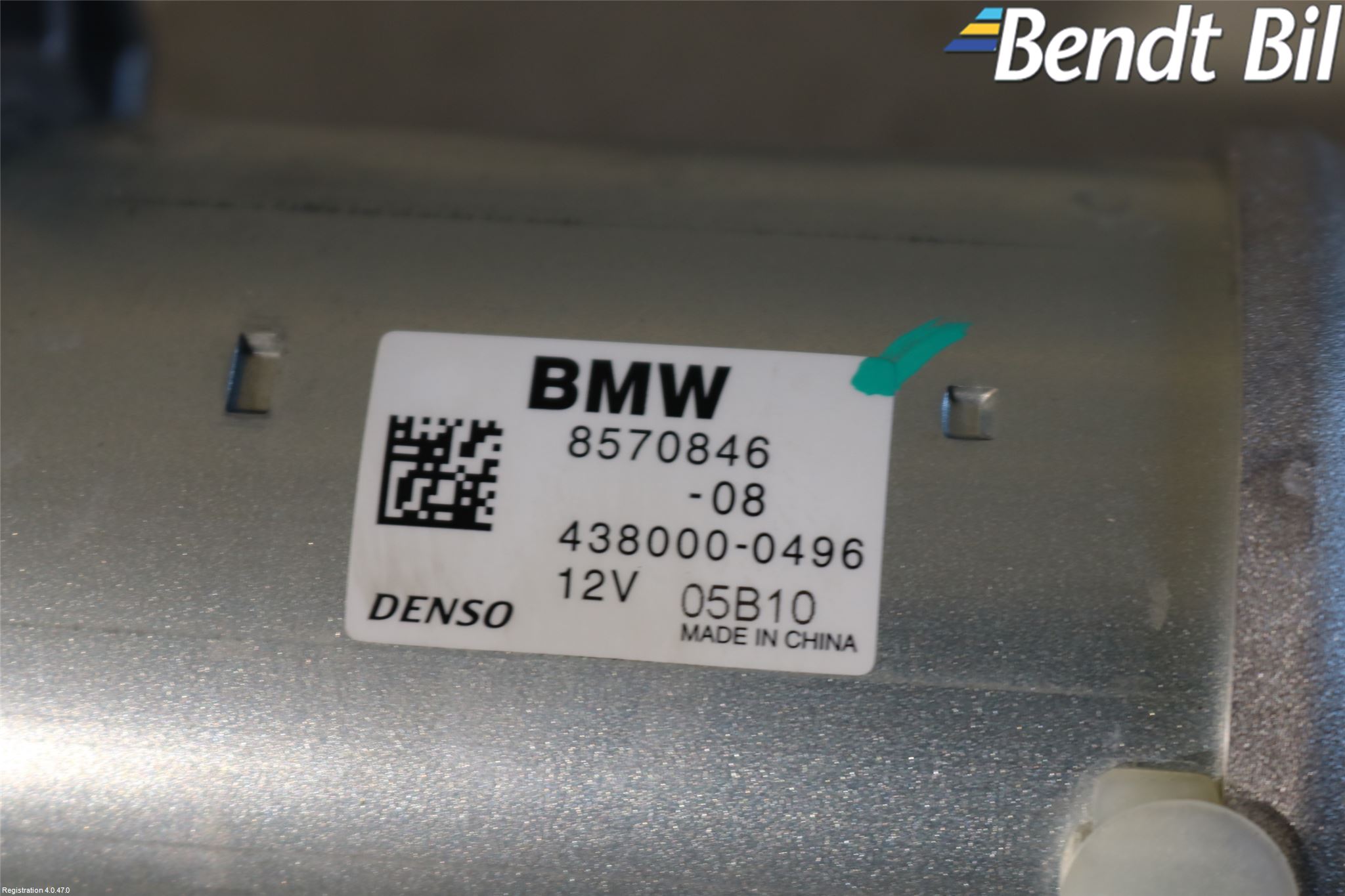 BMW 1 F20/F21 11-19 Startmotor Diesel