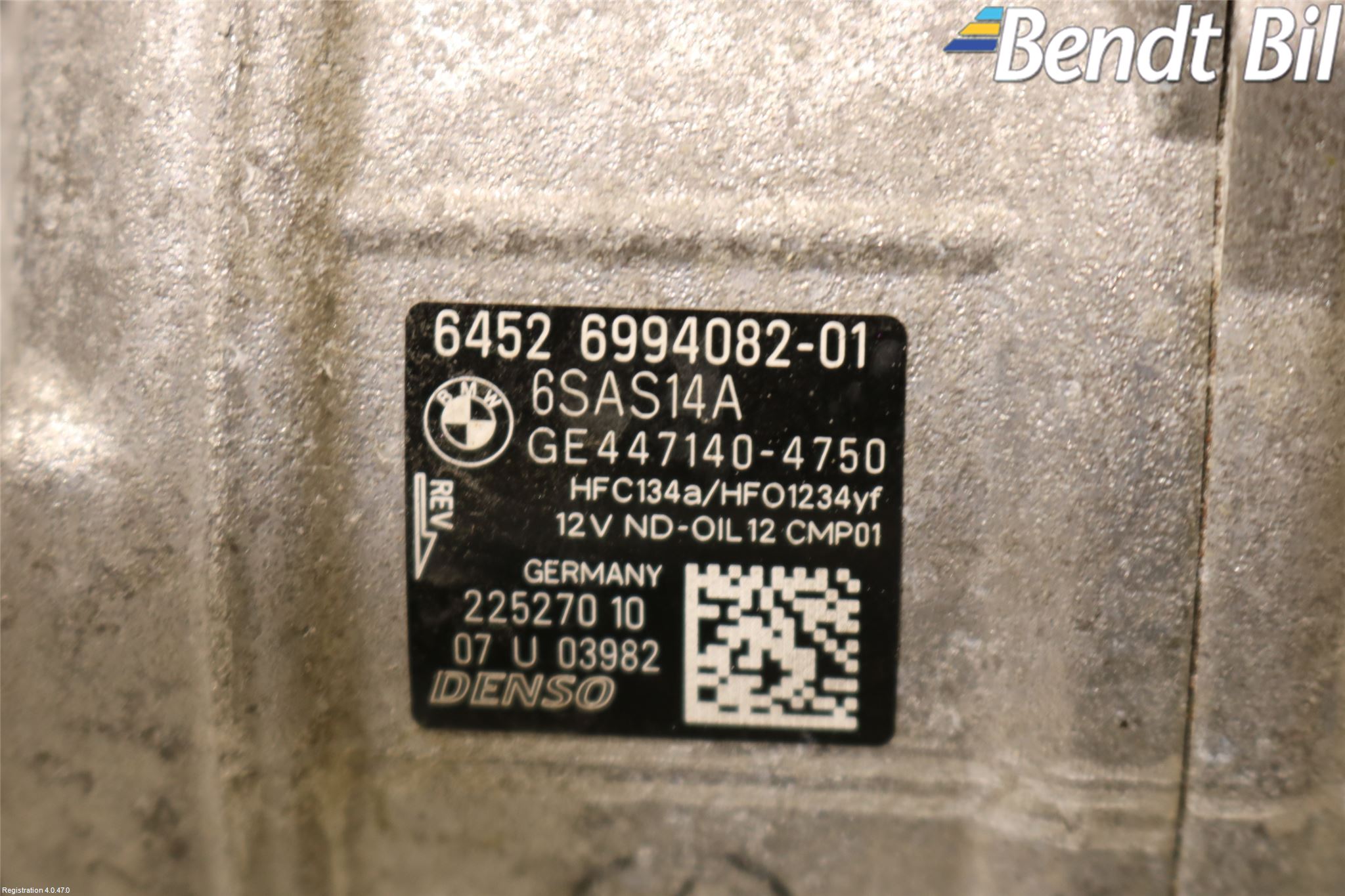 BMW X3 G01 18- Ac Kompressor