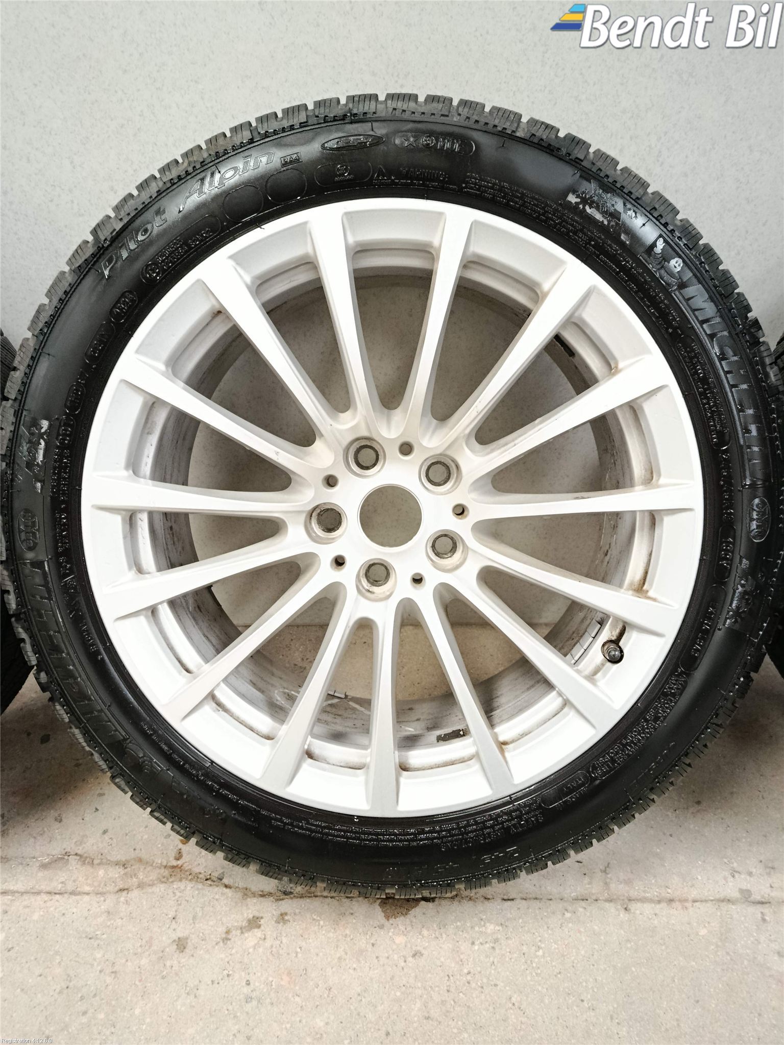 BMW 5 G30/G31/F90 17-23 Vinterdäck Alumfälg 4St