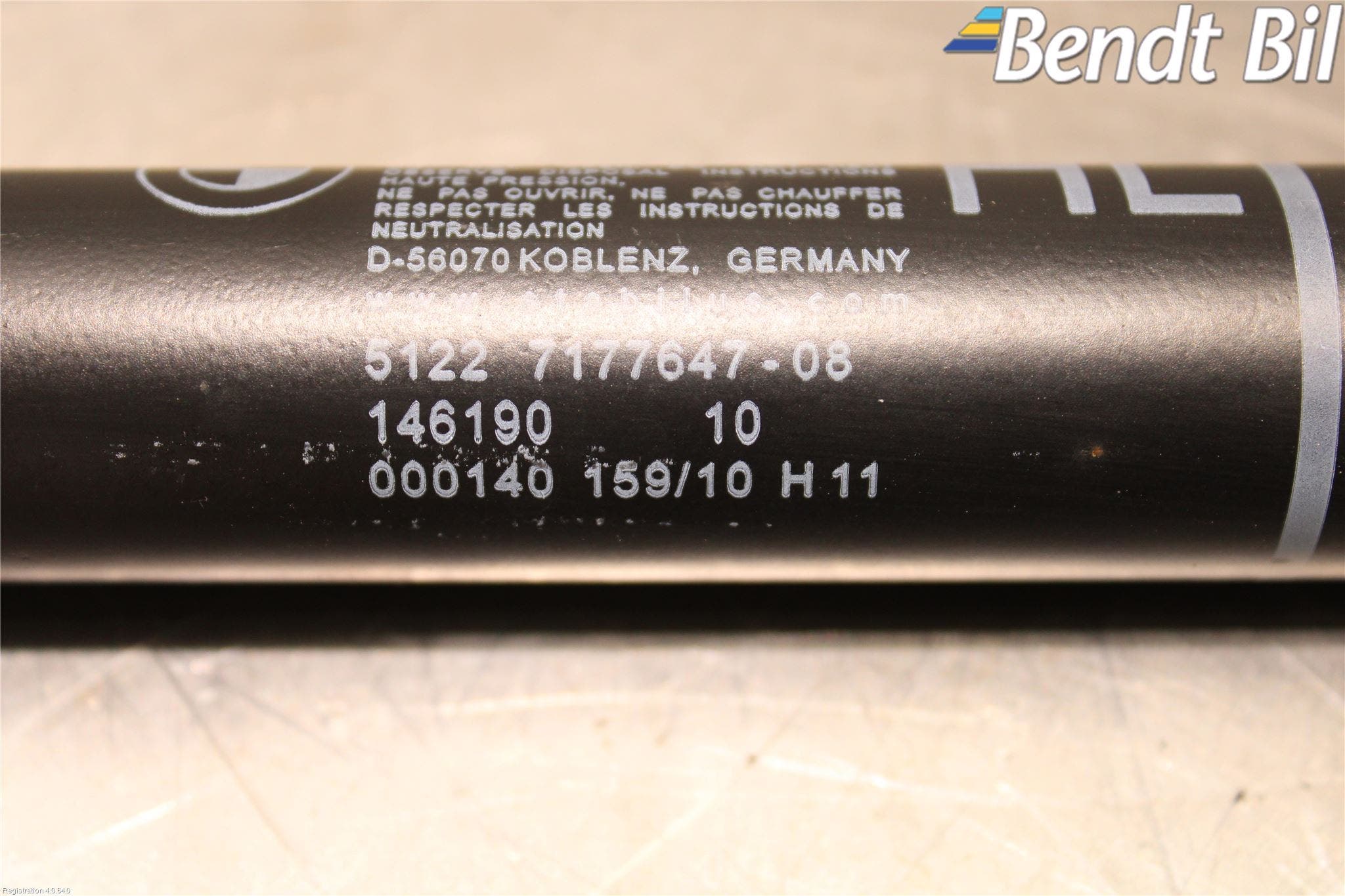 BMW 7 F01/02/03/04 09-15 Dörrstopp