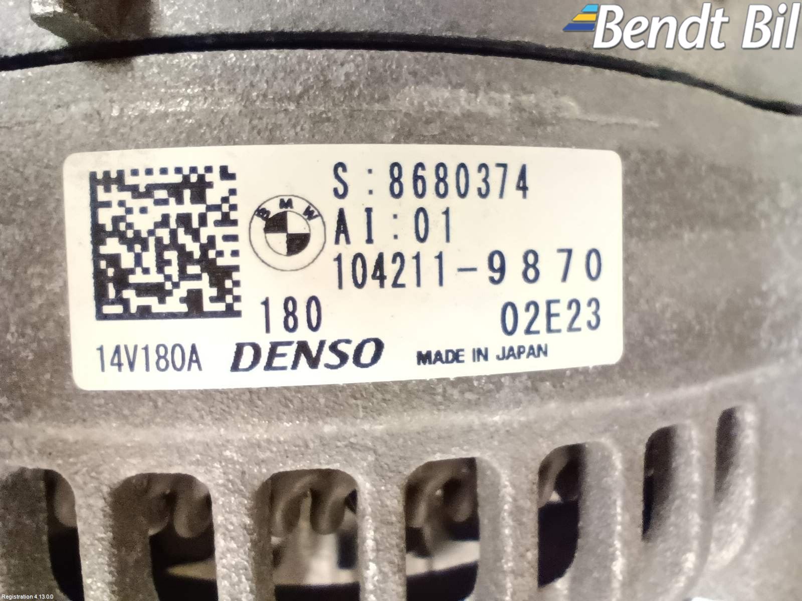 BMW 1 F40 19- Generator