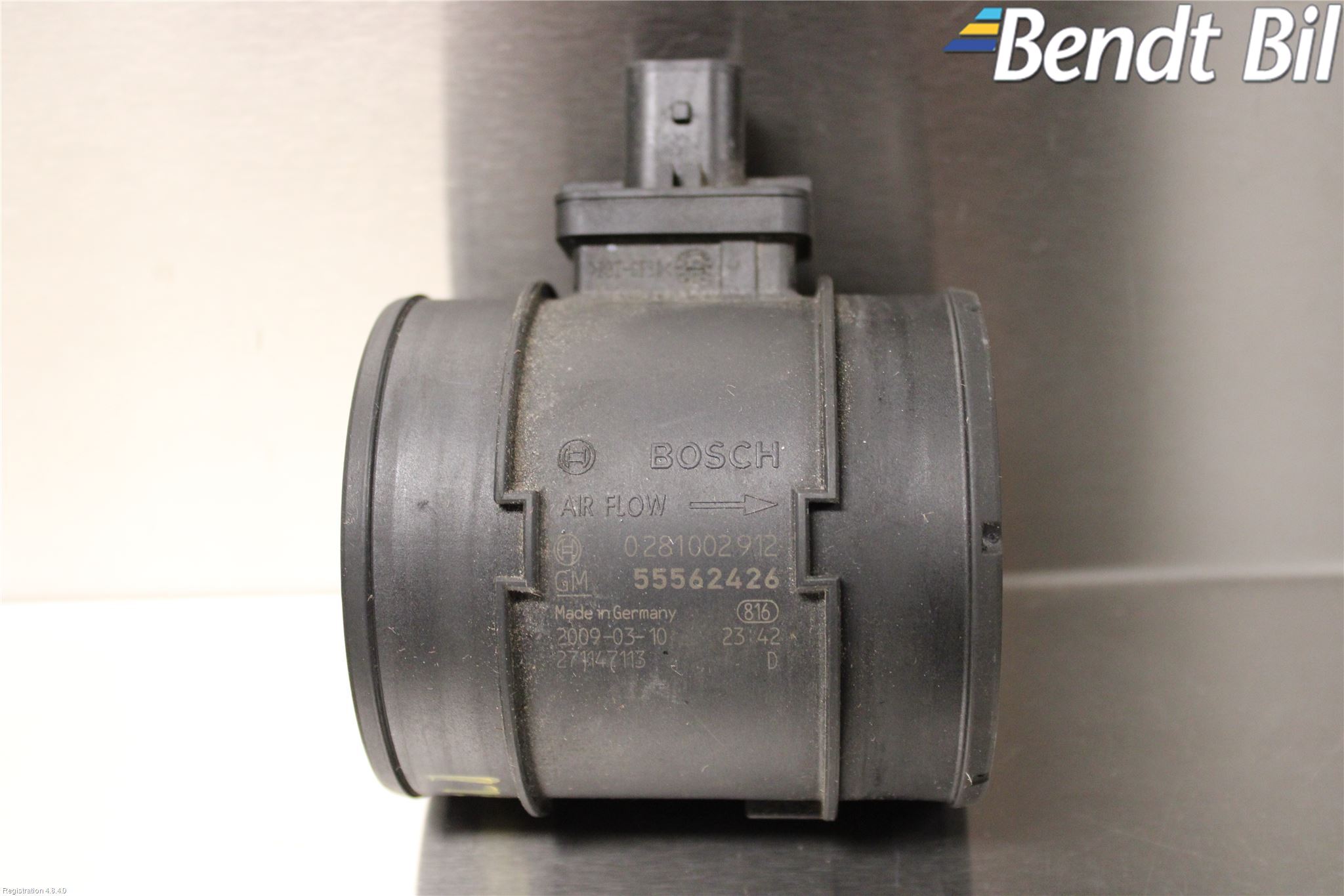 Opel INSIGNIA 09-16 Injluftmängdmätare