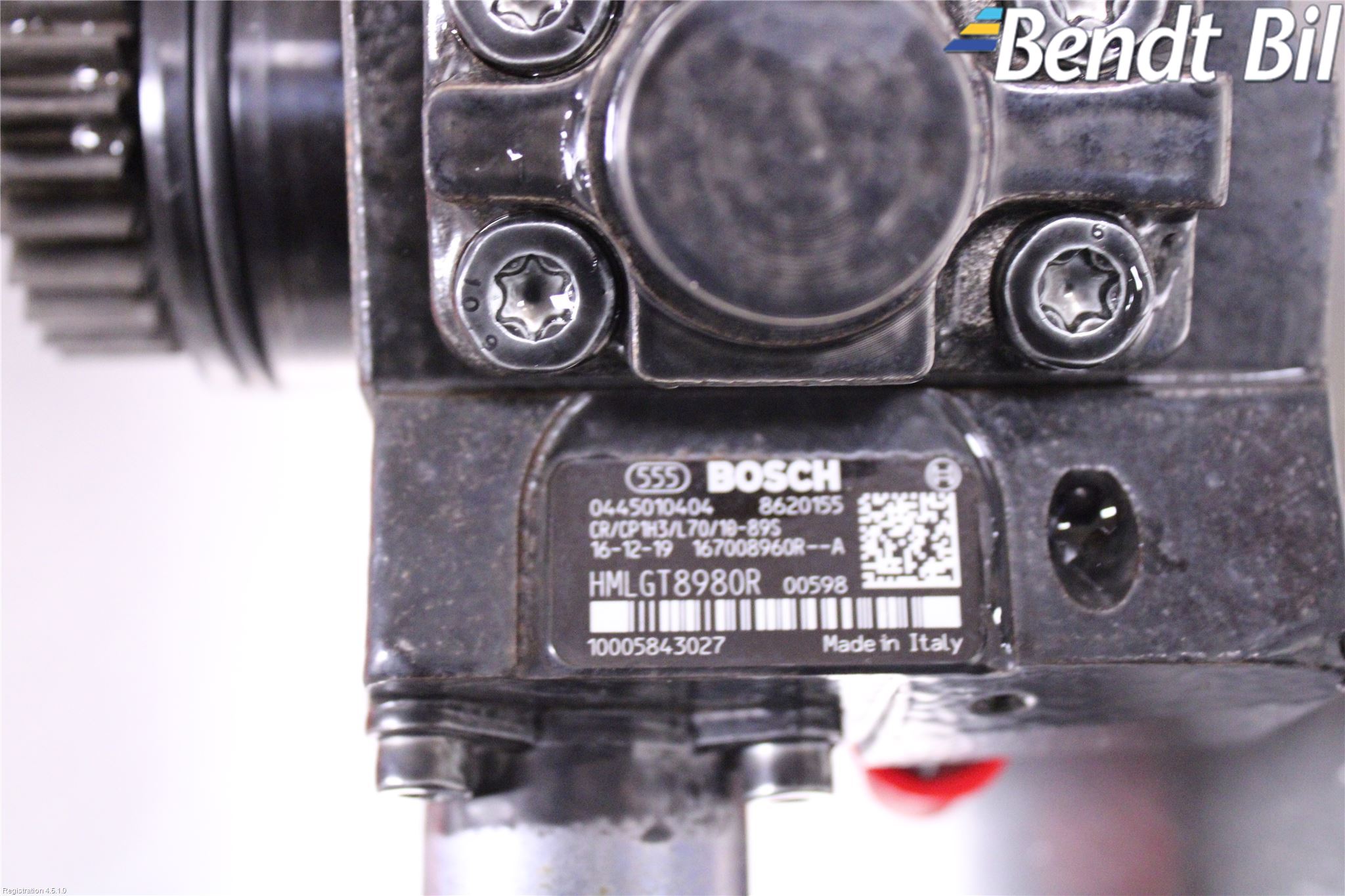 Opel VIVARO 15-19 Bränsle Insppump Diesel