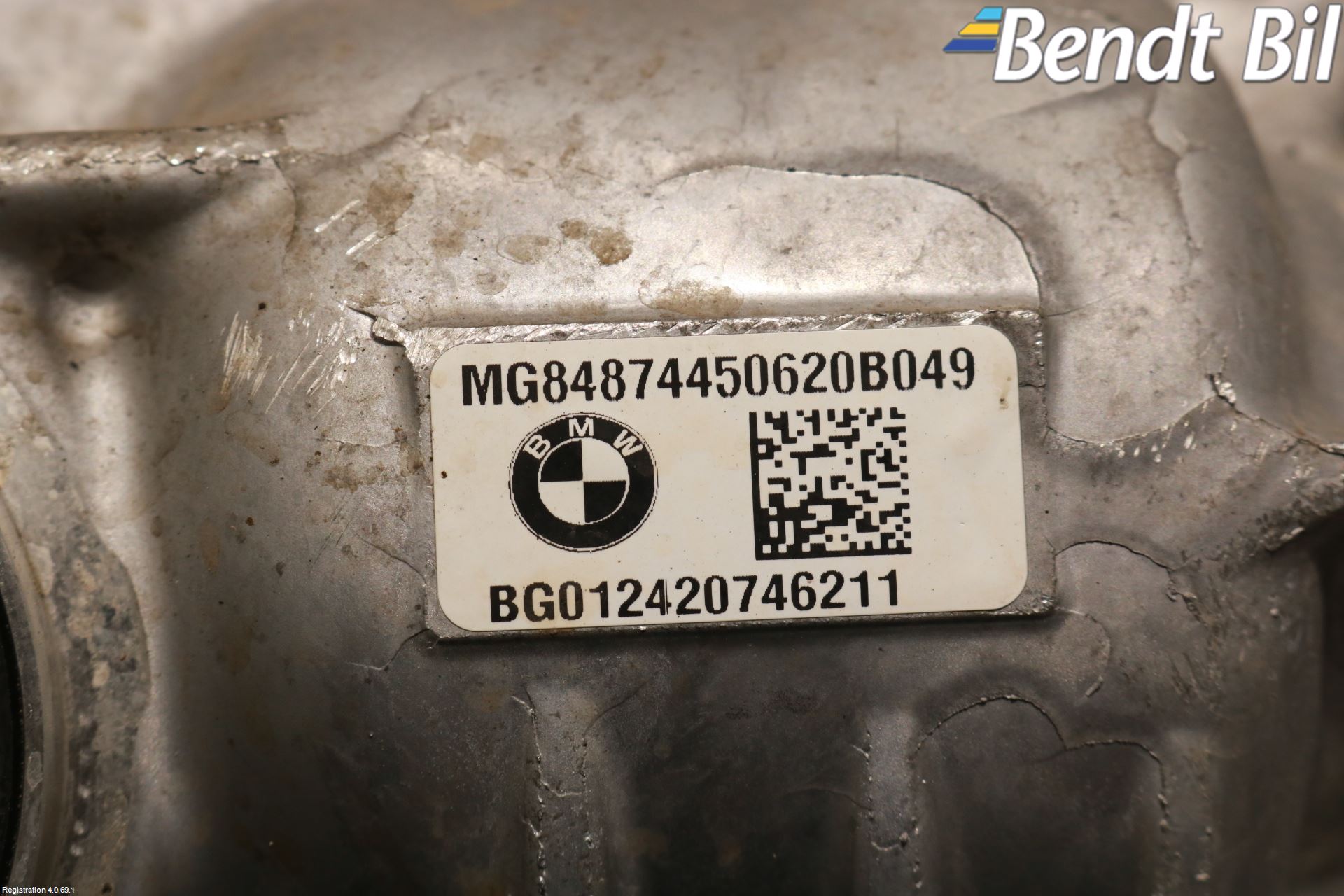 BMW X3 G01 18- Framvagn Diffrential