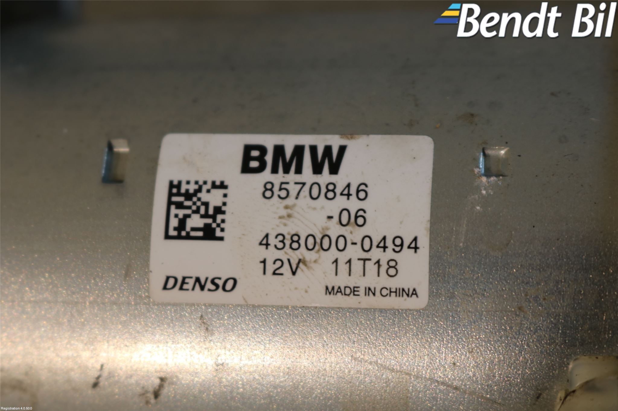BMW 3 F30/F31/F80 12-19 Startmotor Diesel