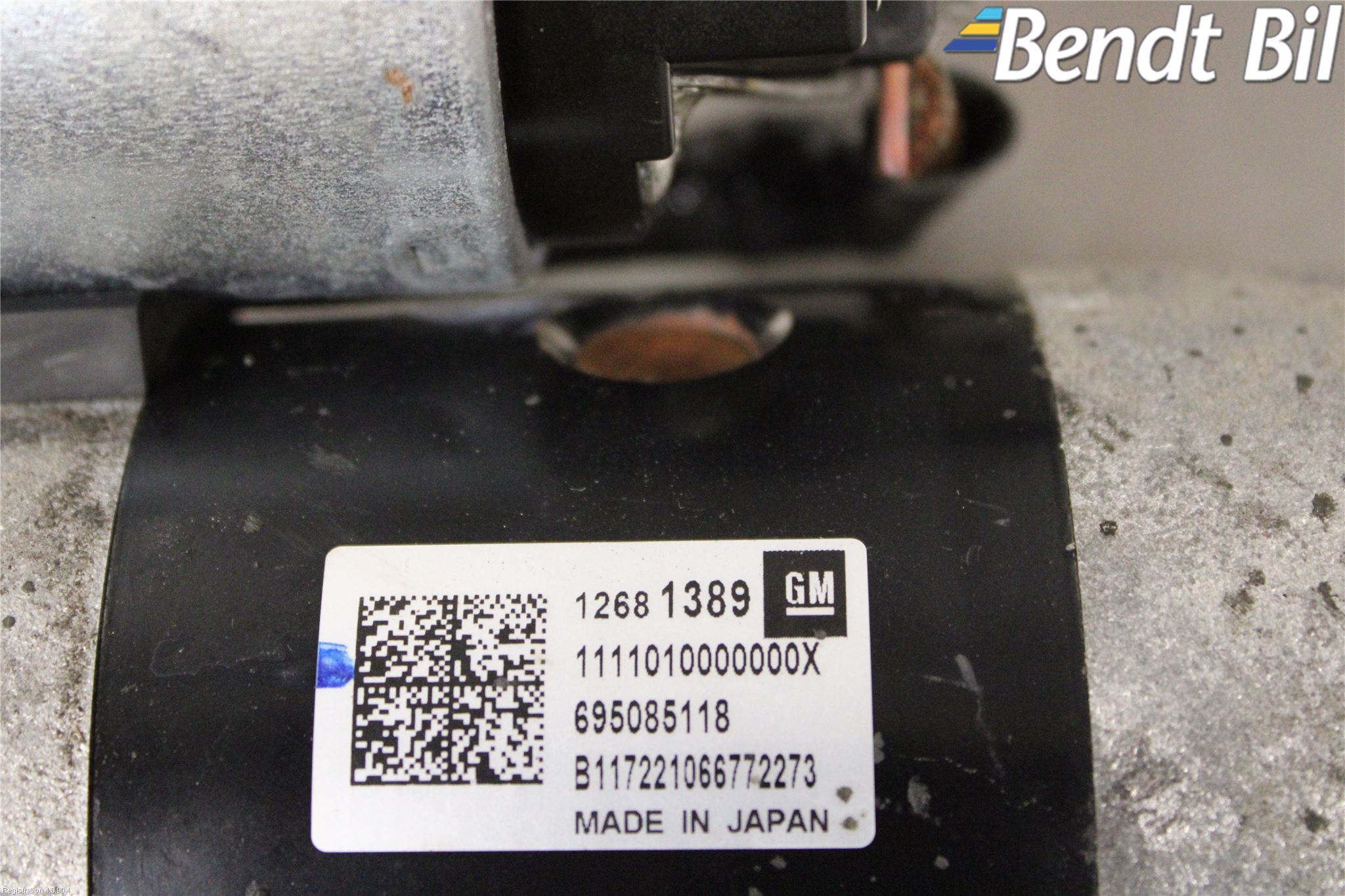 Opel ASTRA K 16-22 Startmotor