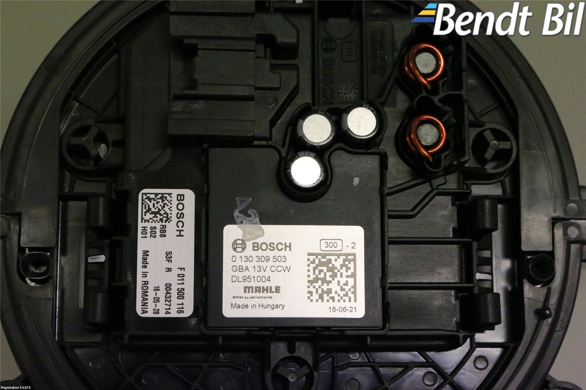 Opel ASTRA K 16-22 Värmefläkt