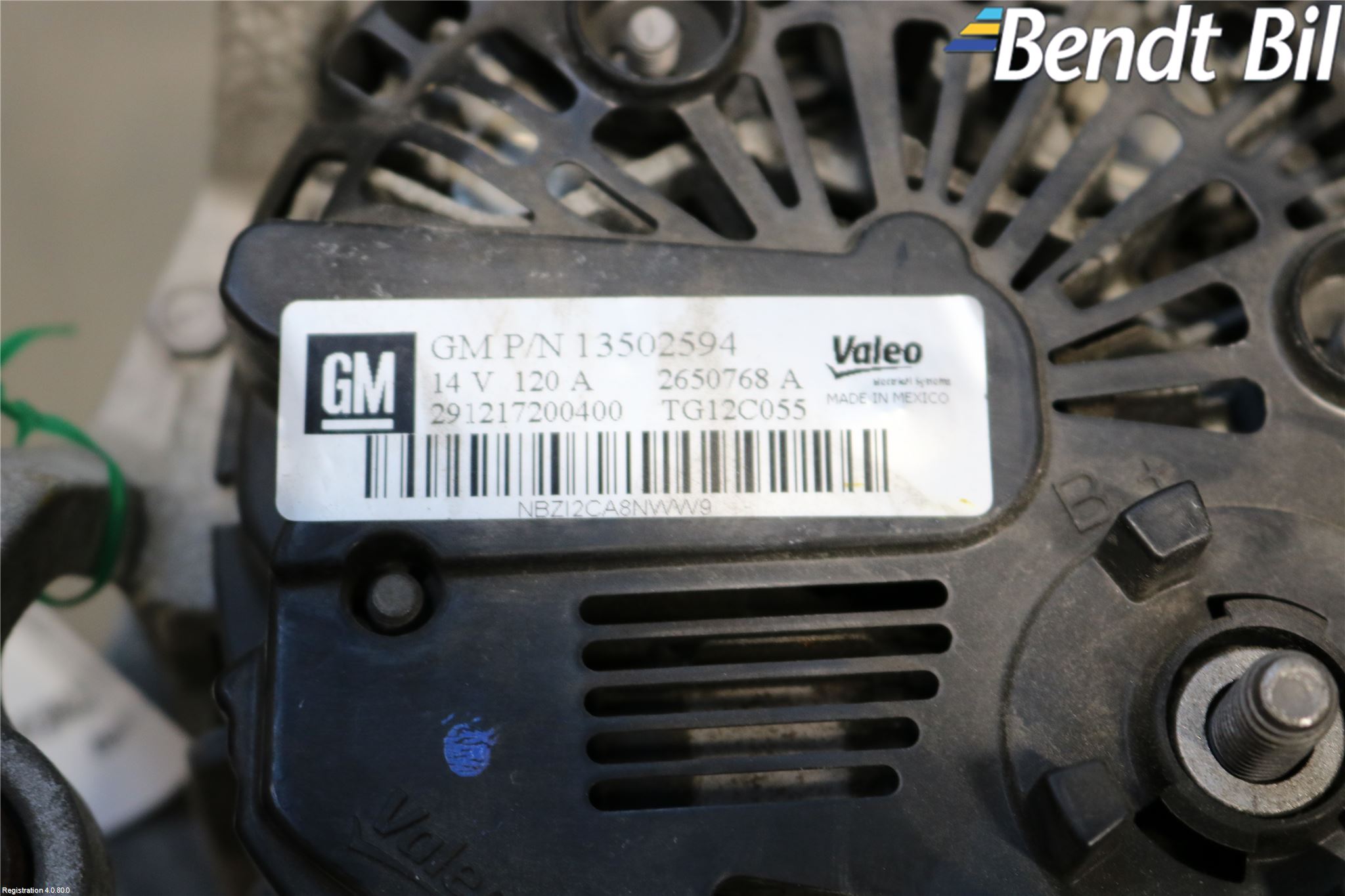 Opel ASTRA J 10-15 Generator
