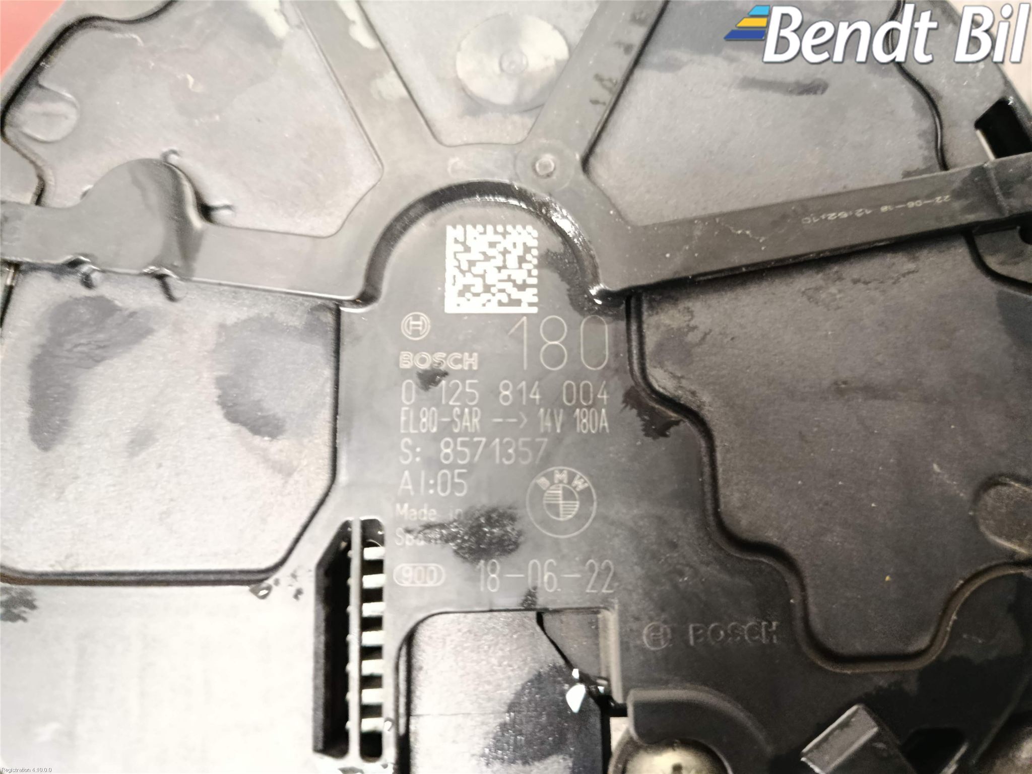 BMW 5 G30/G31/F90 17-23 Generator