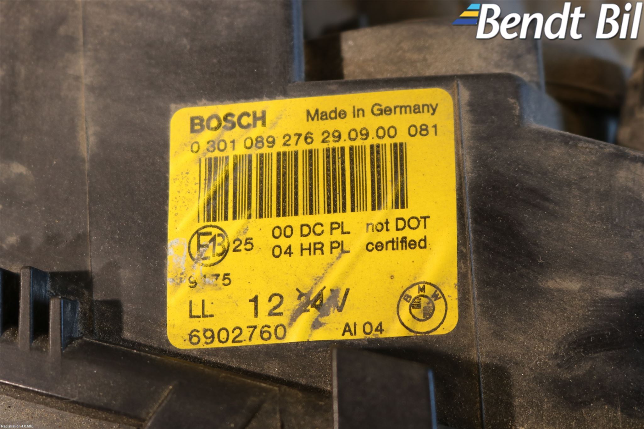 BMW 3 E46      98-05 Strålkastare Höger