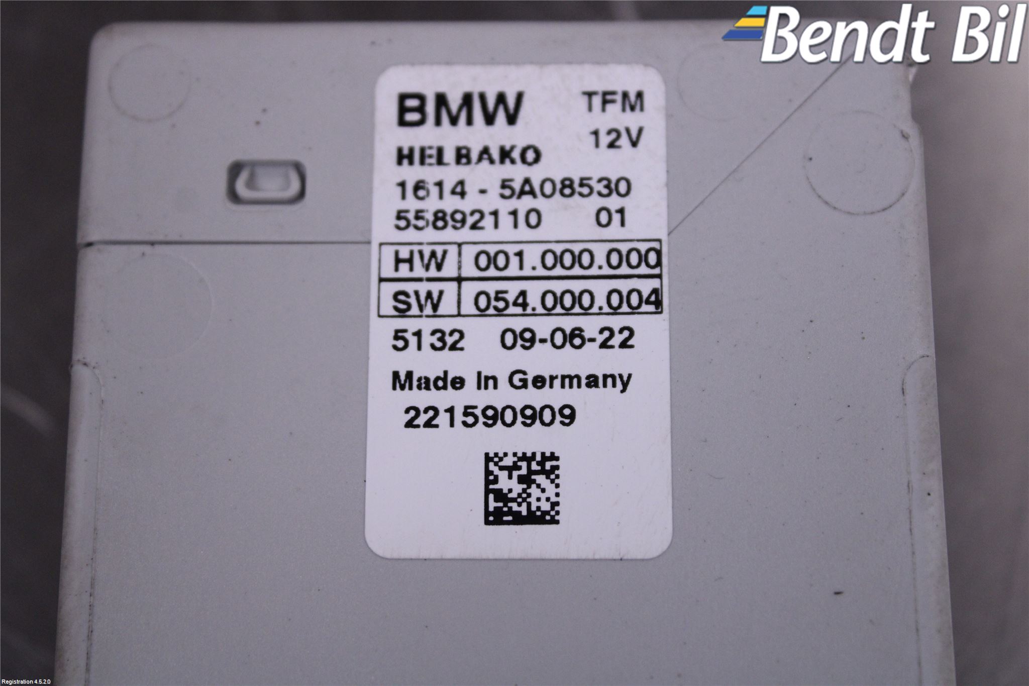 BMW 3 G20/G21/G80/G81 19- Styrenhet Bränslepump