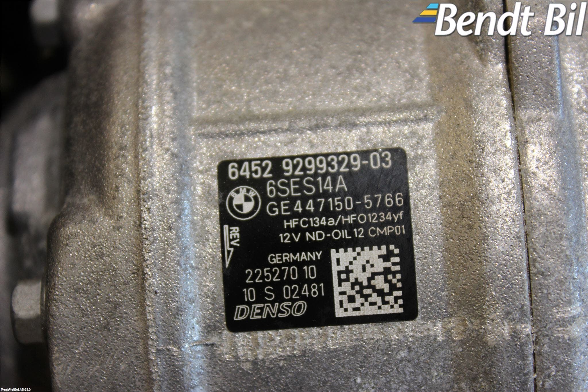 BMW 1 F20/F21 11-19 Ac Kompressor