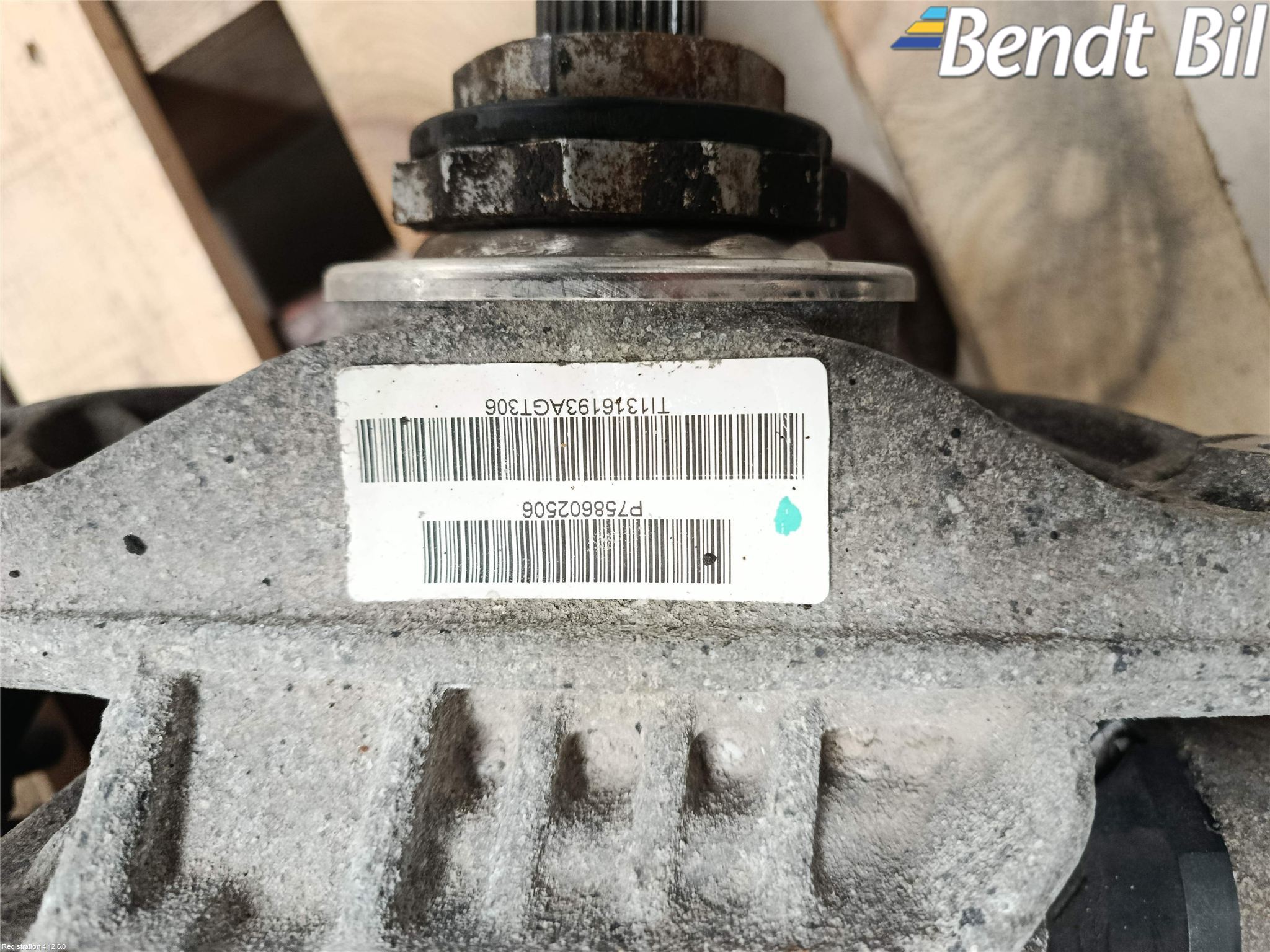 BMW X6 E71/E72   08-14 Bakväxel-Diff