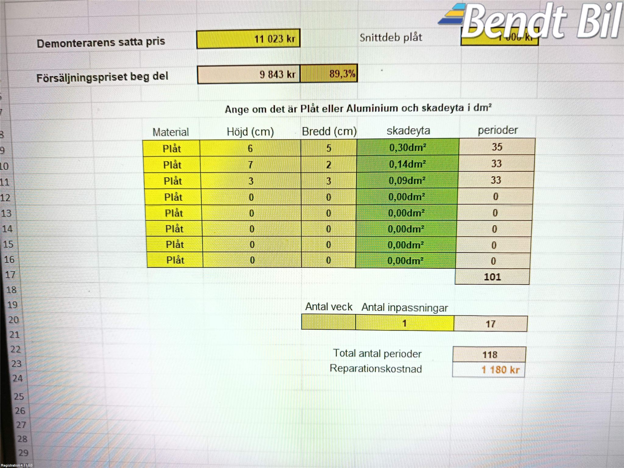 BMW 3 E36      91-00 Dörr Fram Vänster