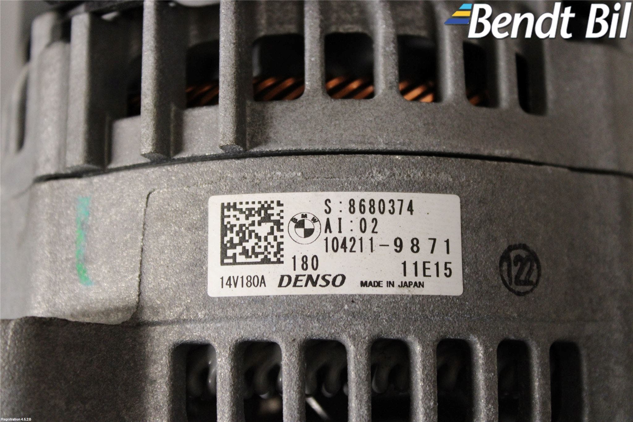 Mini CABRIO F57 16-24 Generator