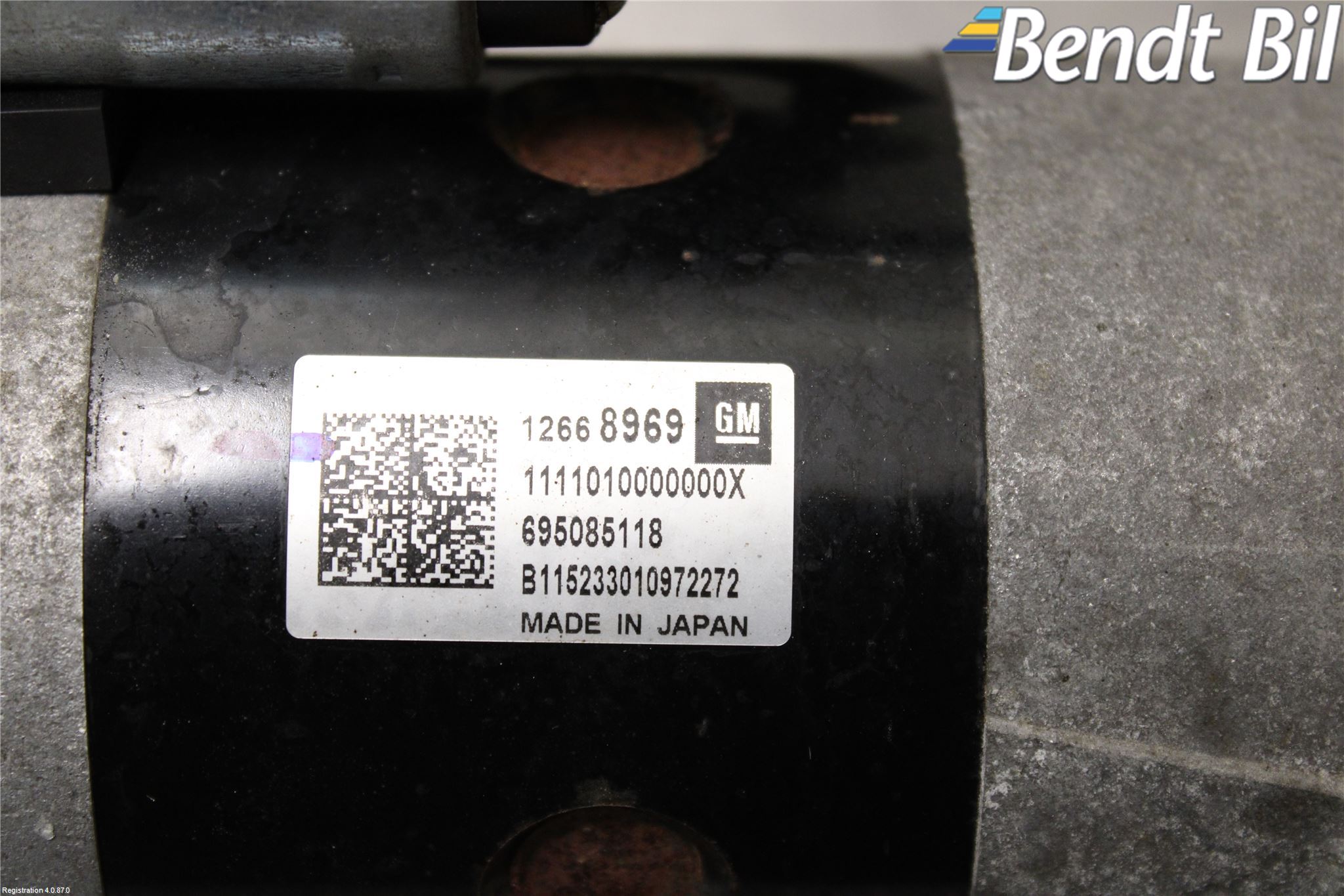 Opel ASTRA K 16-22 Startmotor