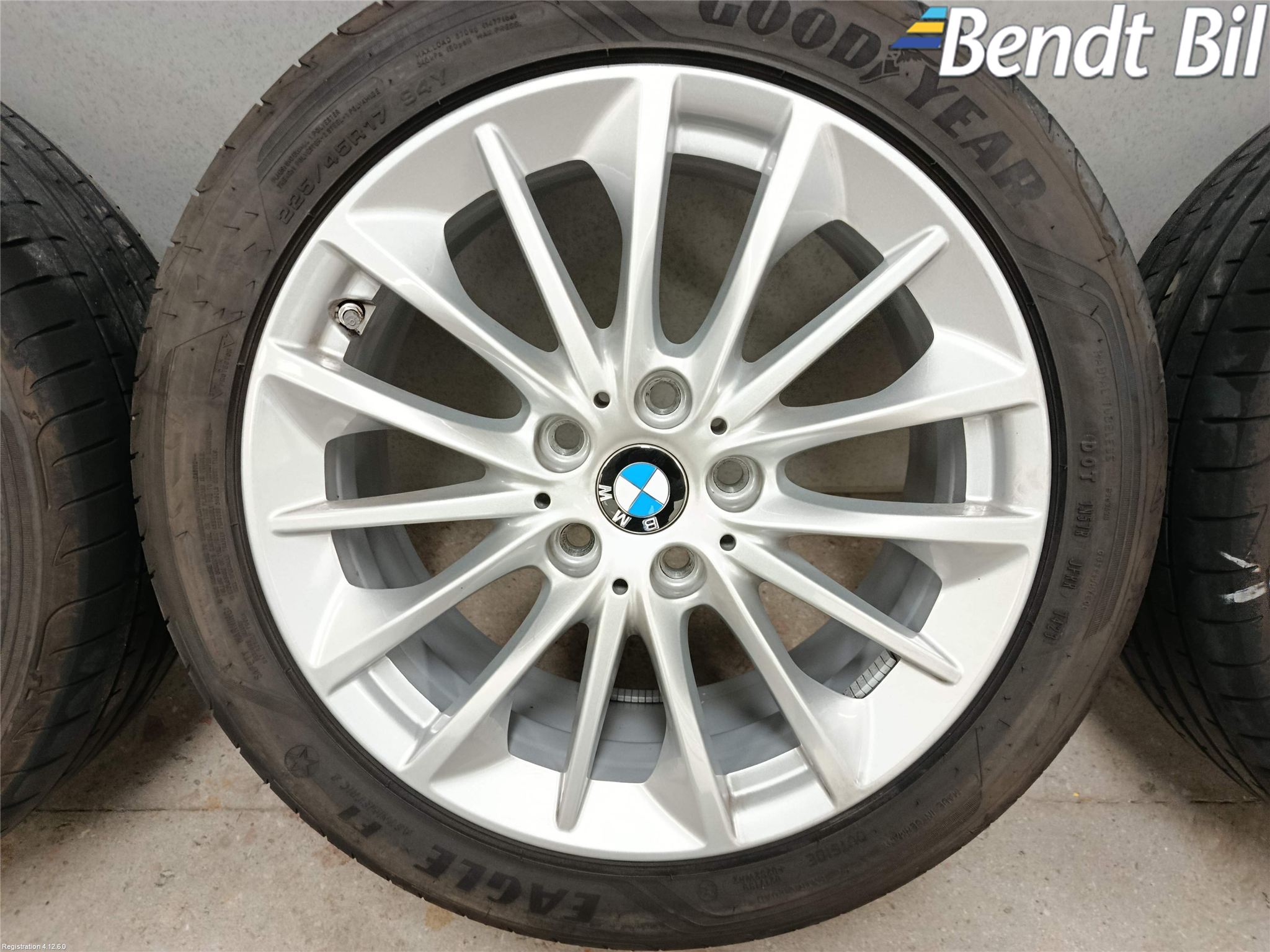 BMW 1 F40 19- Sommardäck Alumfälg 4St