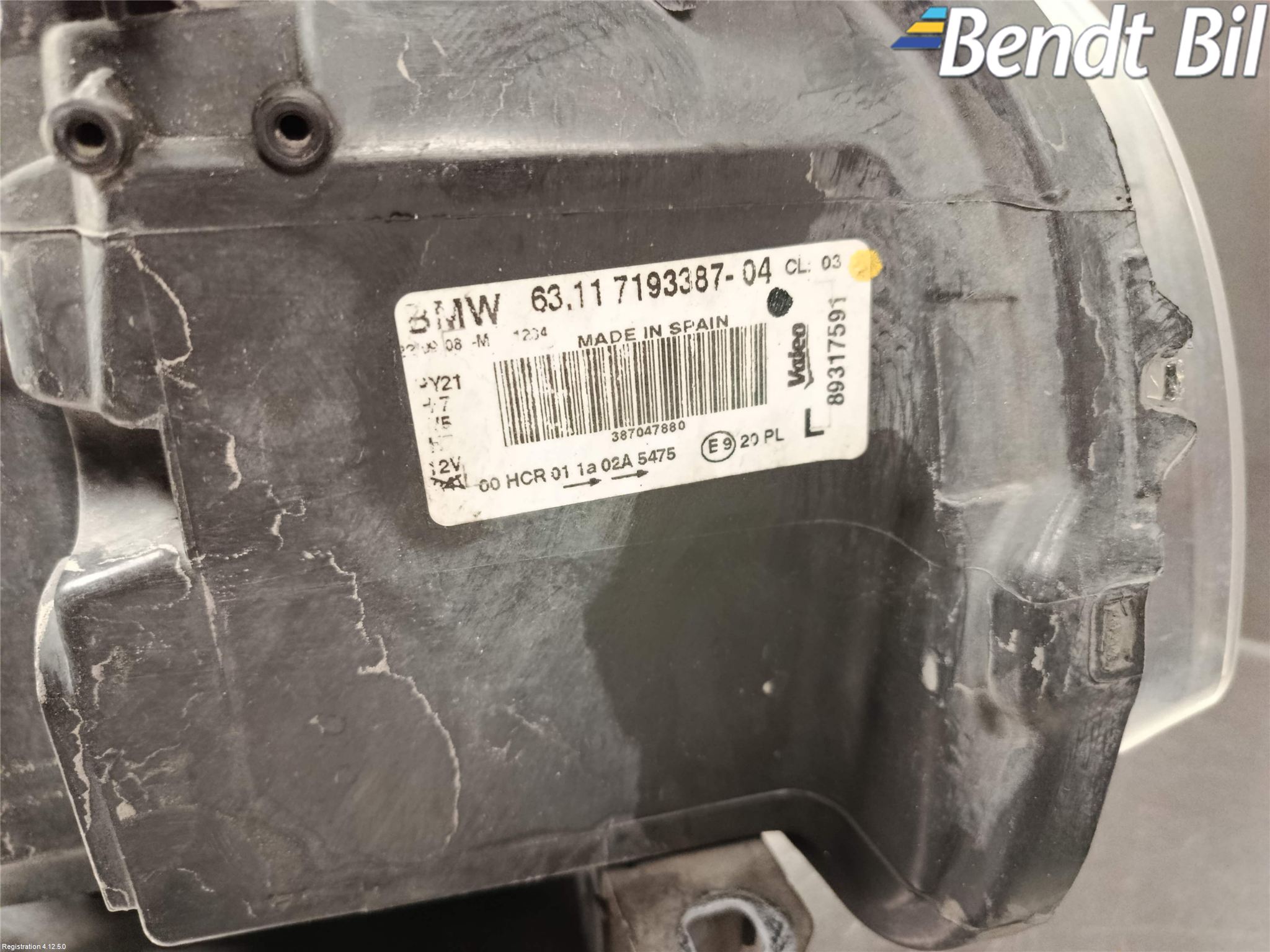 BMW 1 E87/81 5D/3D 03-11 Strålkastare Vänster