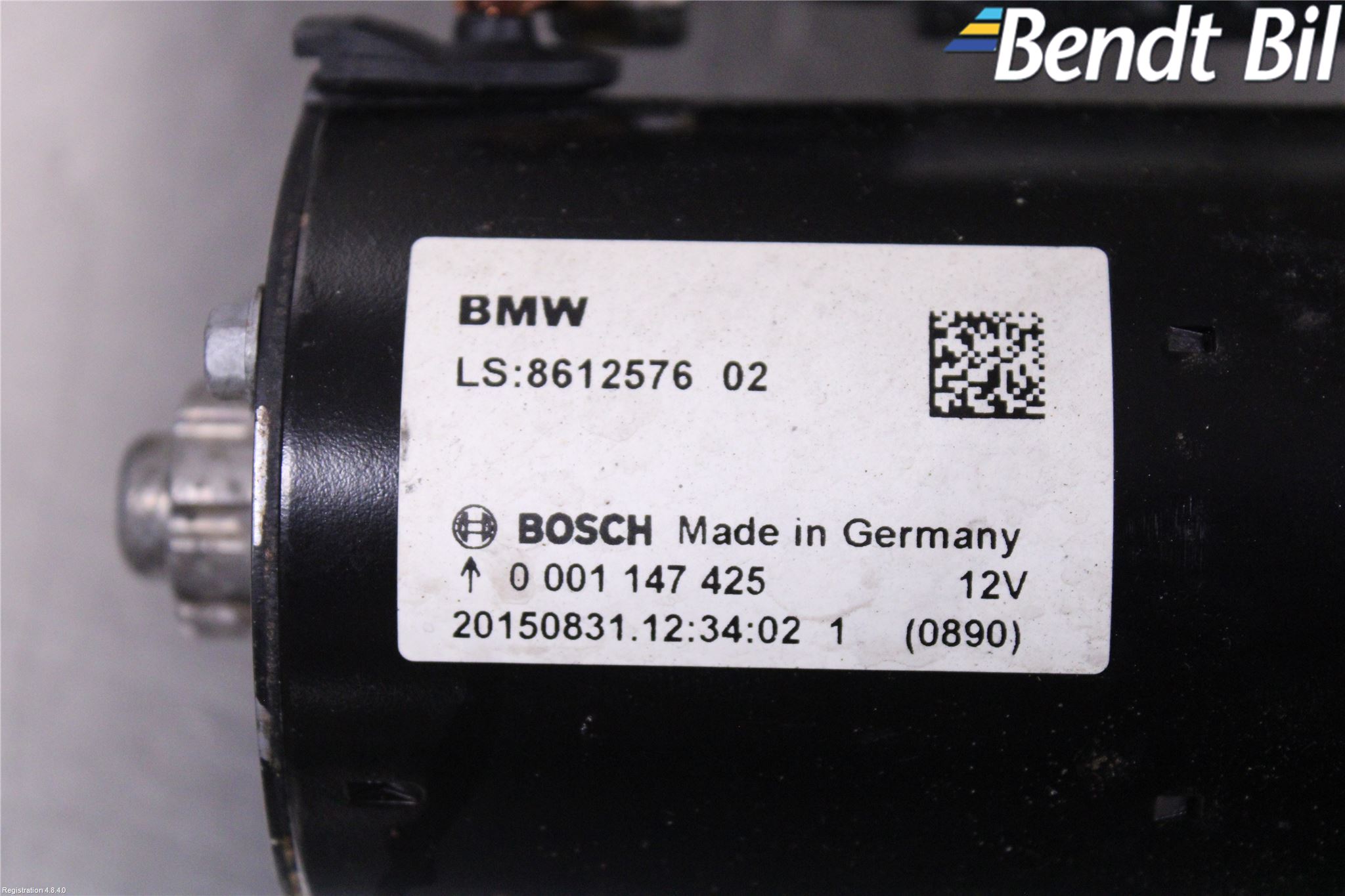 BMW 4 F32/F33/F82/F83 13-20 Startmotor