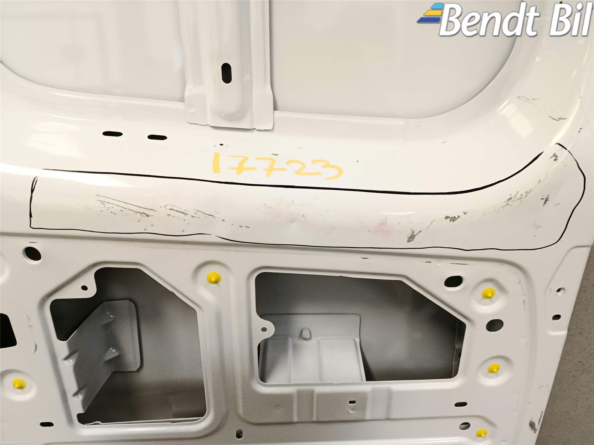 Opel VIVARO 15-19 Dörr Bak Van-Skåp Höger