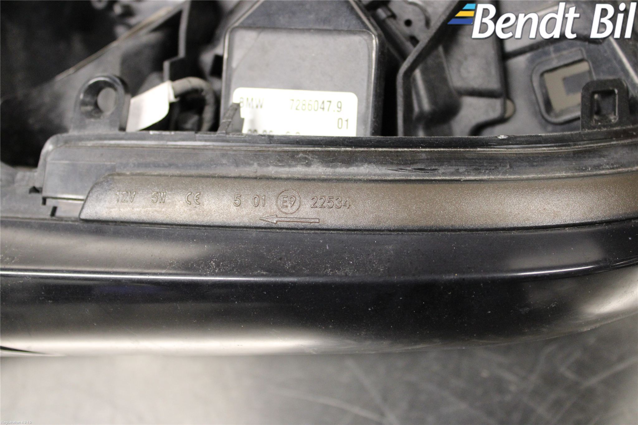 BMW 3 F30/F31/F80 12-19 Spegel Yttre El Vä