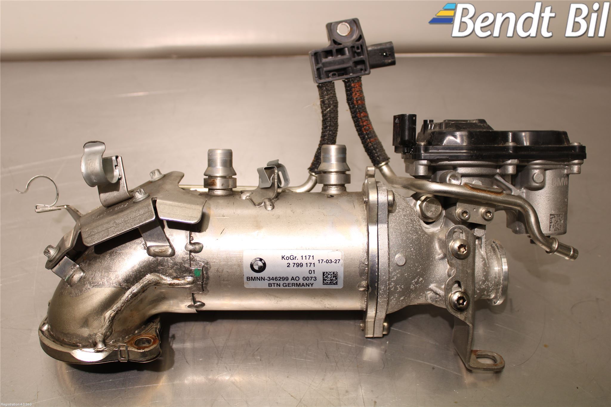 BMW 5 G30/G31/F90 17-23 Avgaskylare