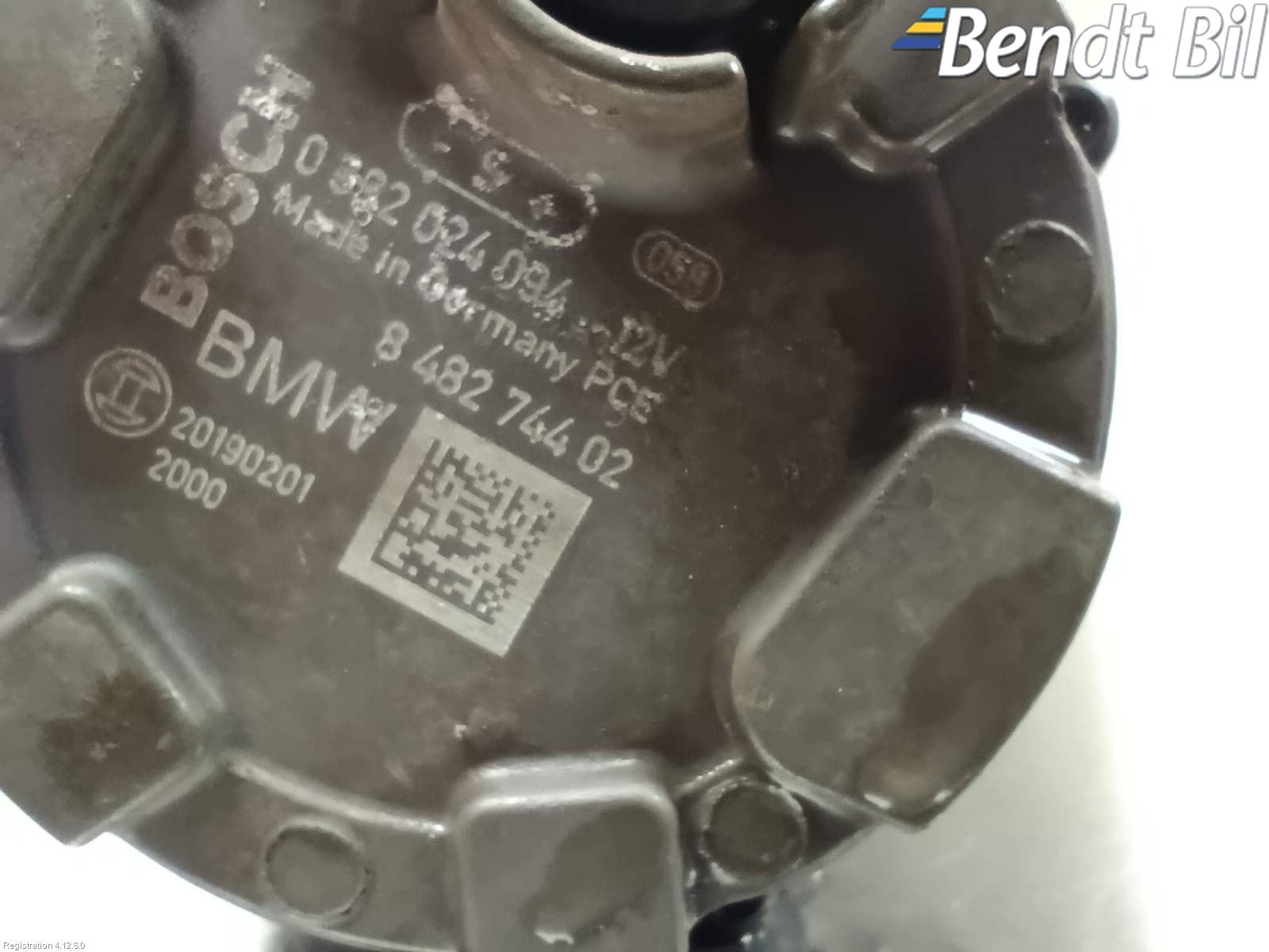 BMW 5 G30/G31/F90 17-23 Värme Cirkulationspump
