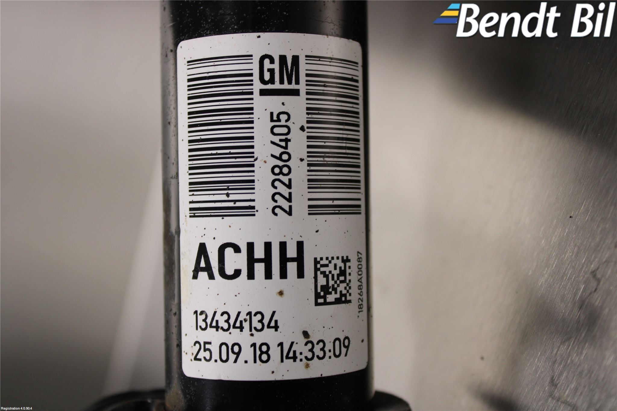 Opel CORSA E 15-19 Fjäderben Fram Höger