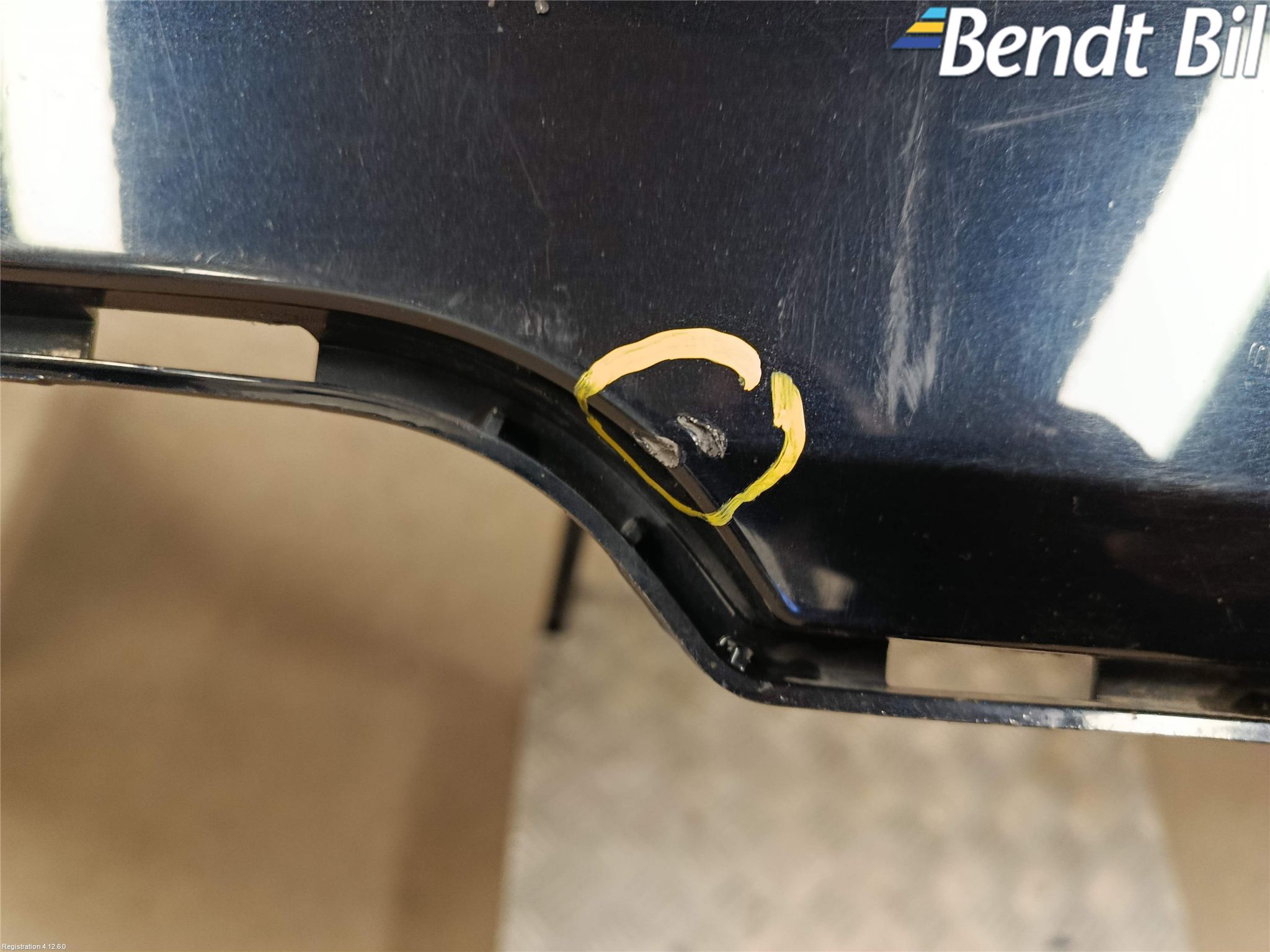 BMW 5 F10/F11/F18 09-17 Stötfångarbeklädnad Bak
