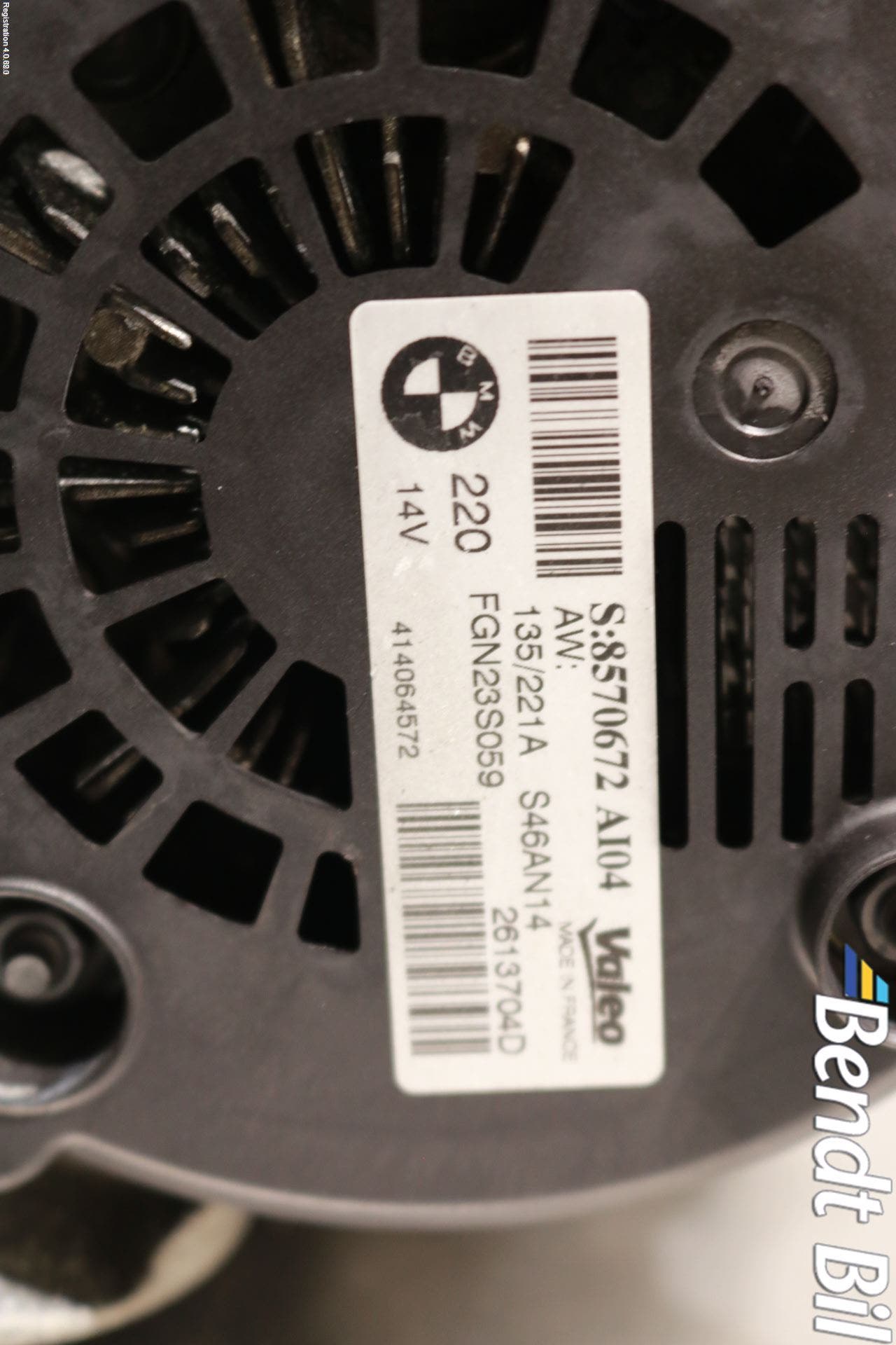 BMW 6 F12/F13 10-18 Generator