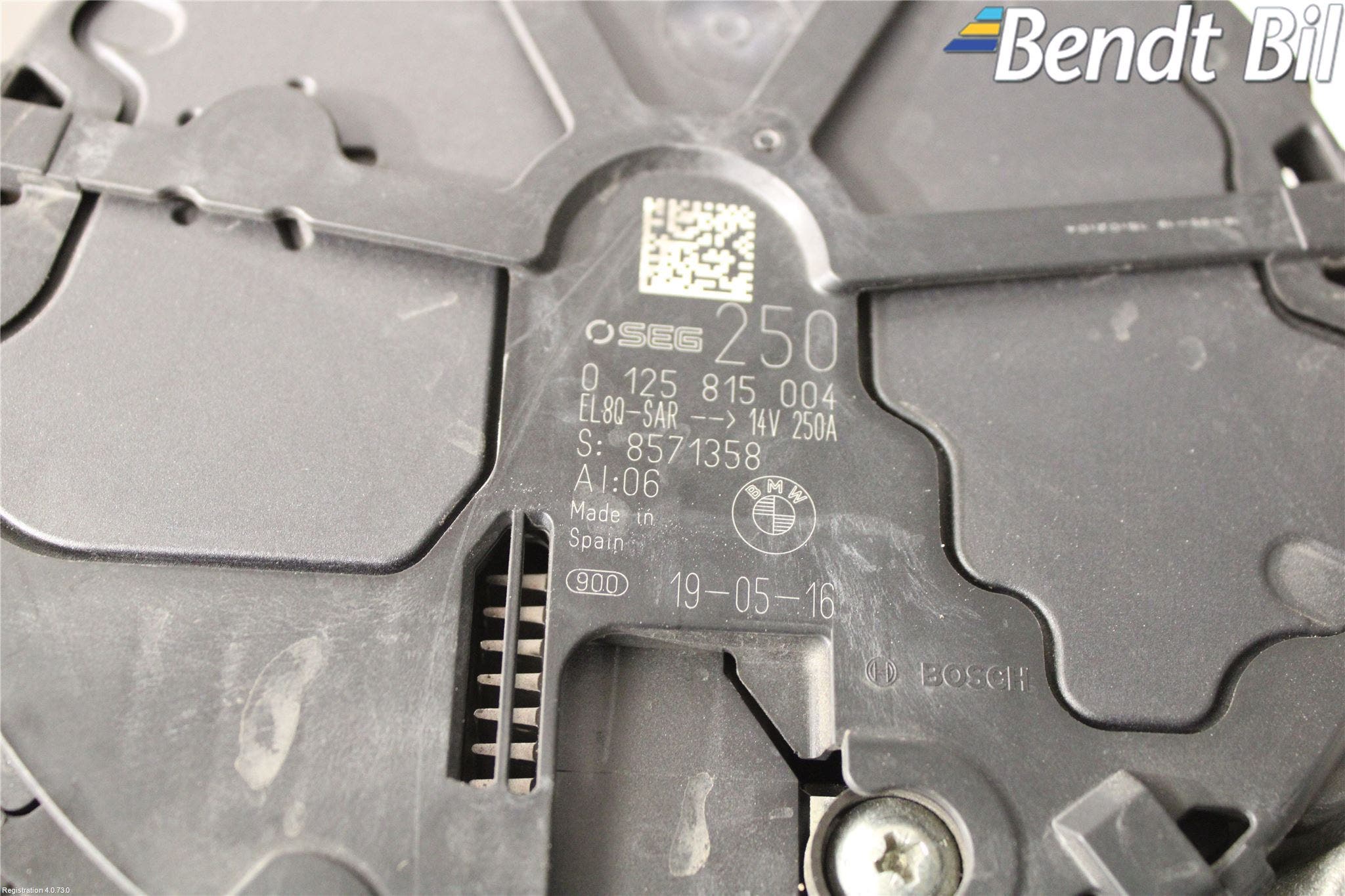 BMW X3 G01 18- Generator