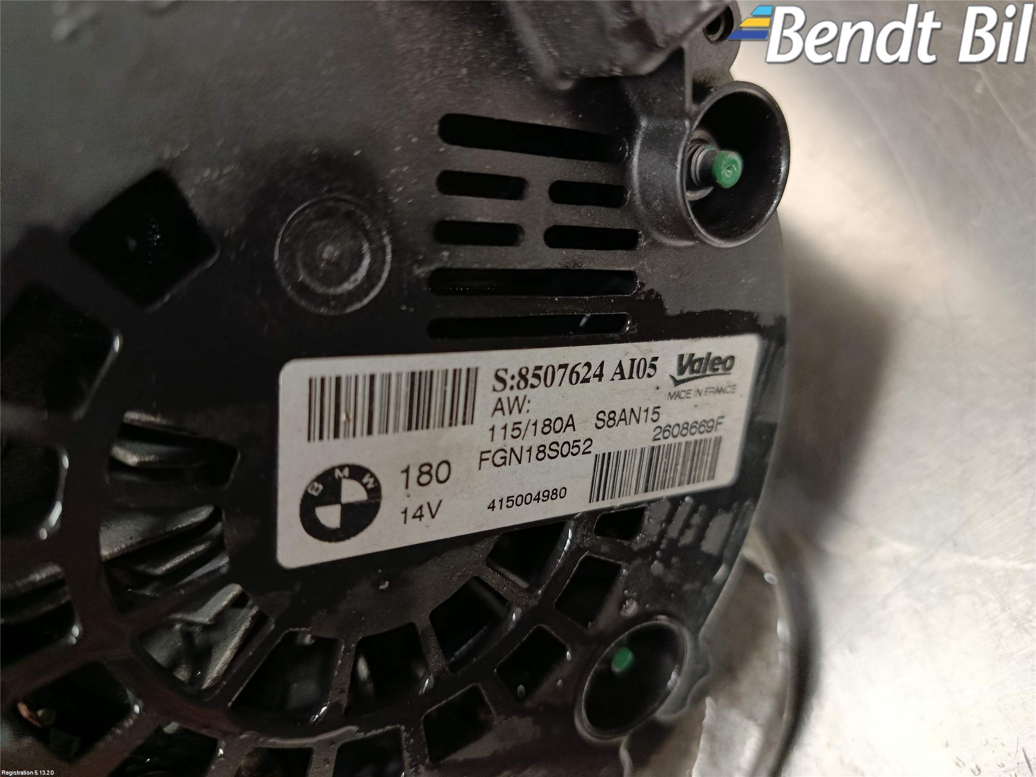 BMW X1 E84 10-15 Generator