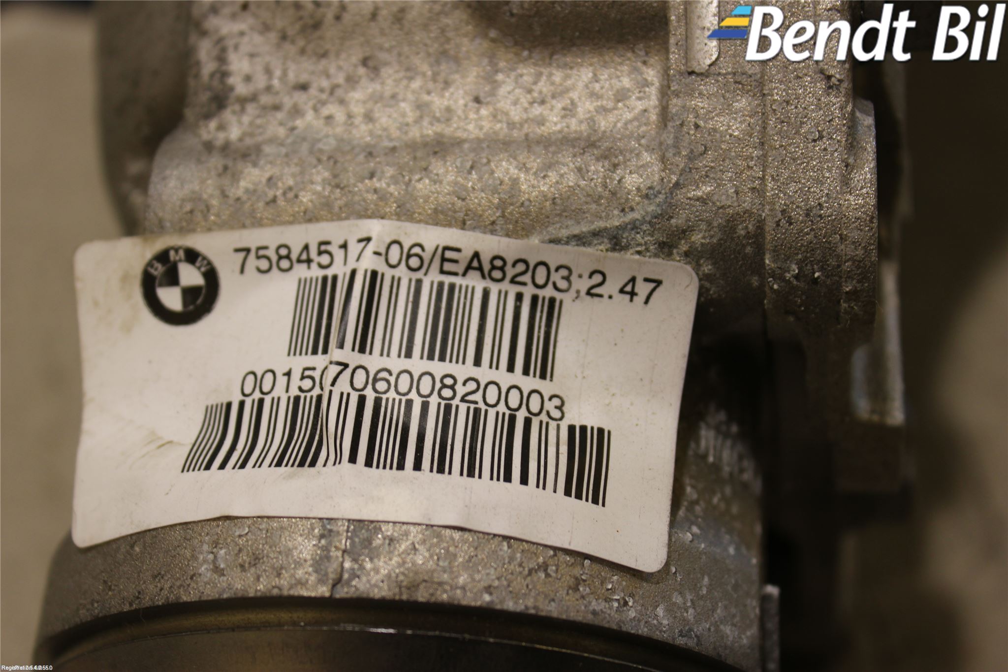 BMW 5 F10/F11/F18 09-17 Framvagn Diffrential