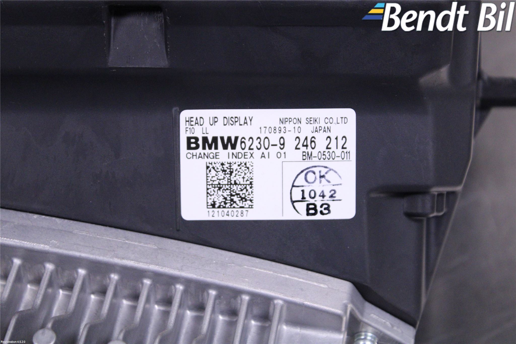 BMW 5 F10/F11/F18 09-17 Instrument Övrigt