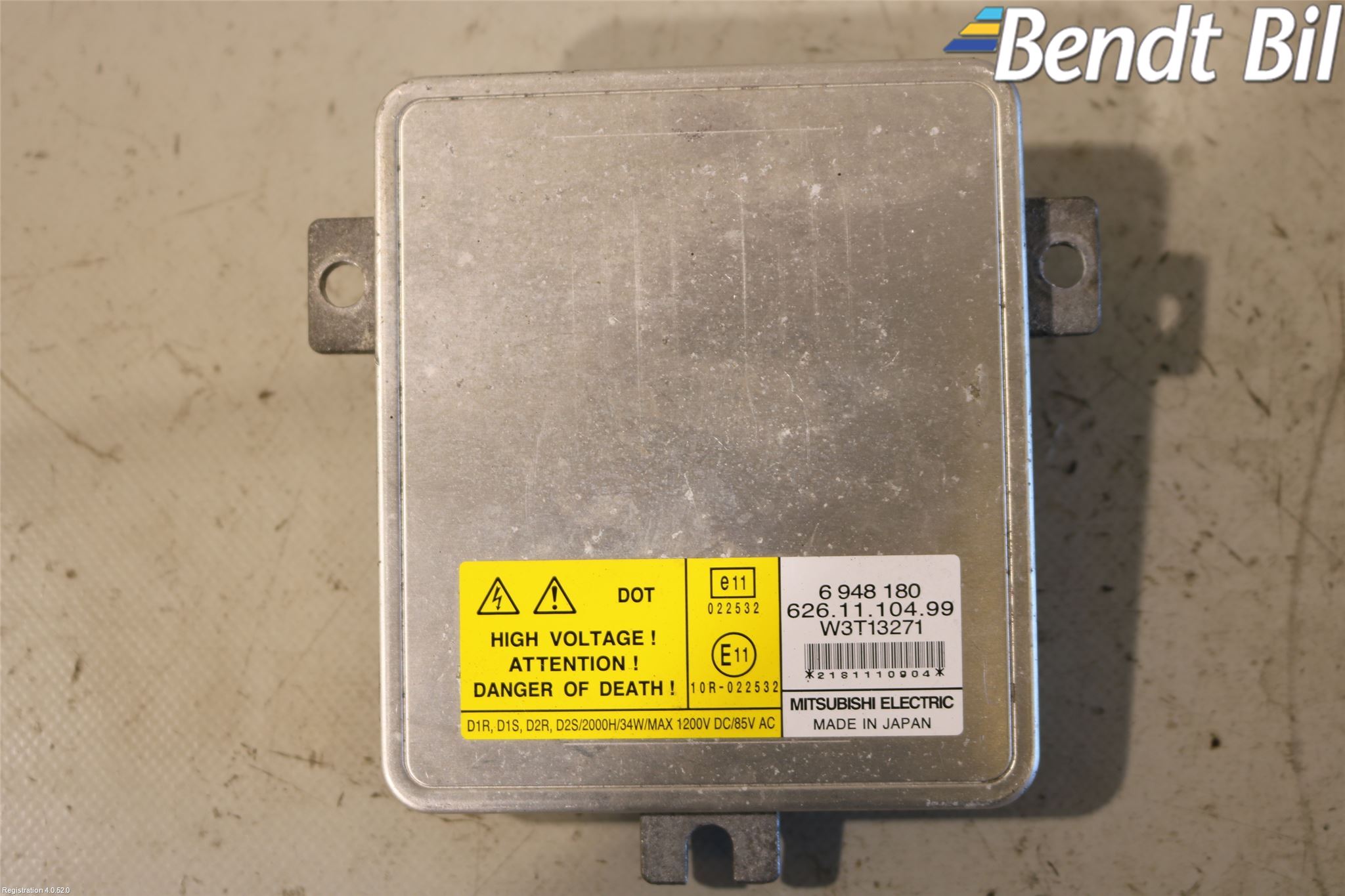 BMW 3 E90/91 SED/TOU 05-12 Styrenhet Strålkastare