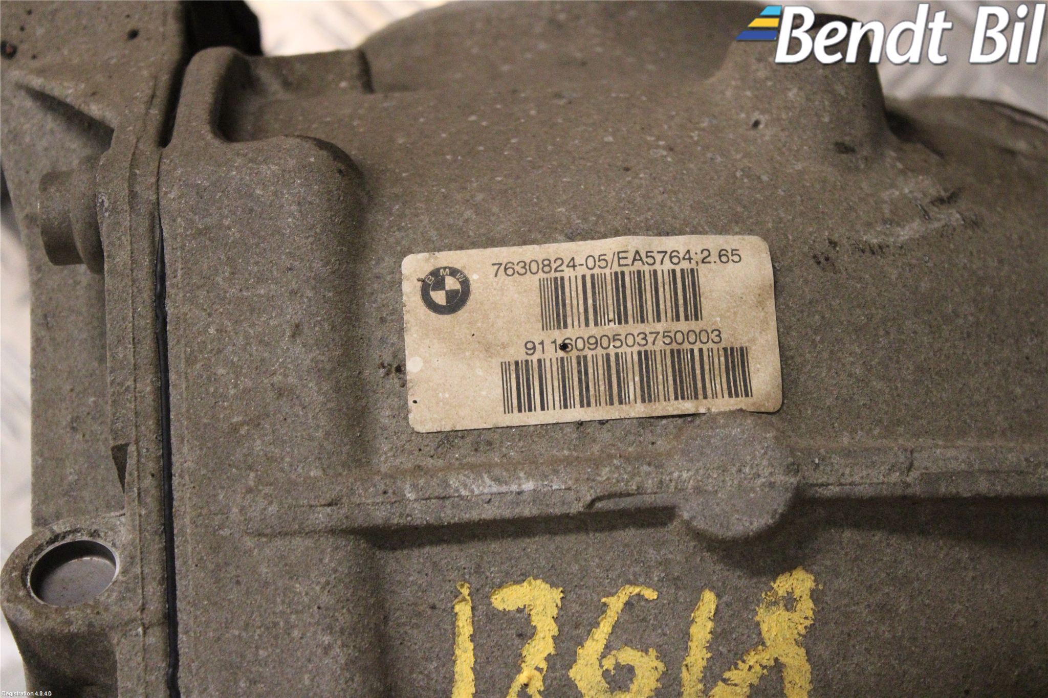 BMW 5 F10/F11/F18 09-17 Bakväxel-Diff