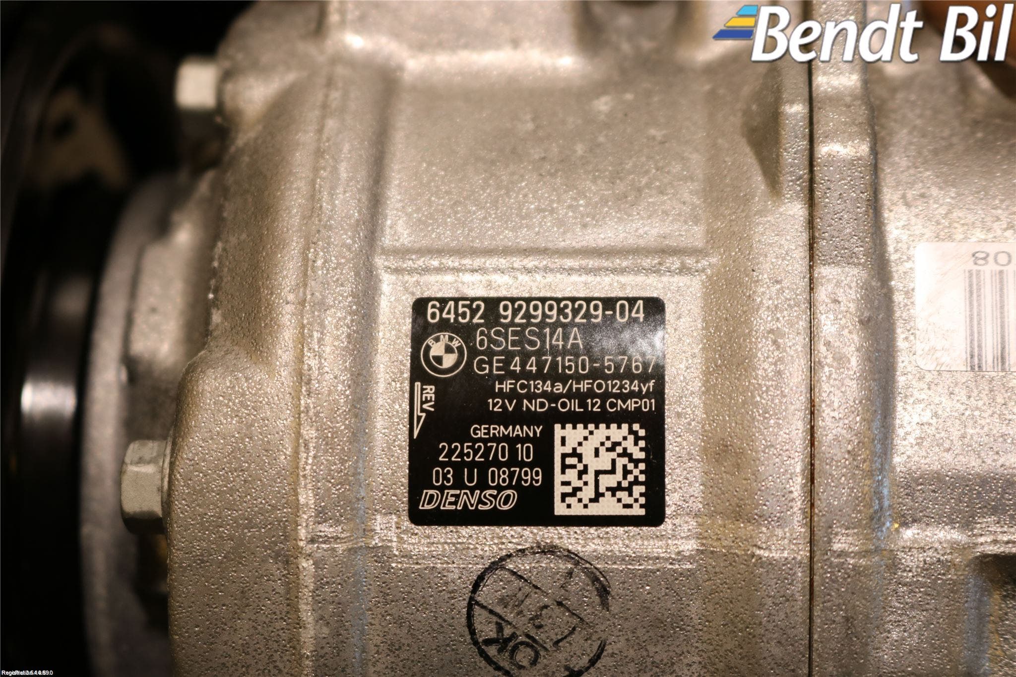 BMW 1 F20/F21 11-19 Ac Kompressor