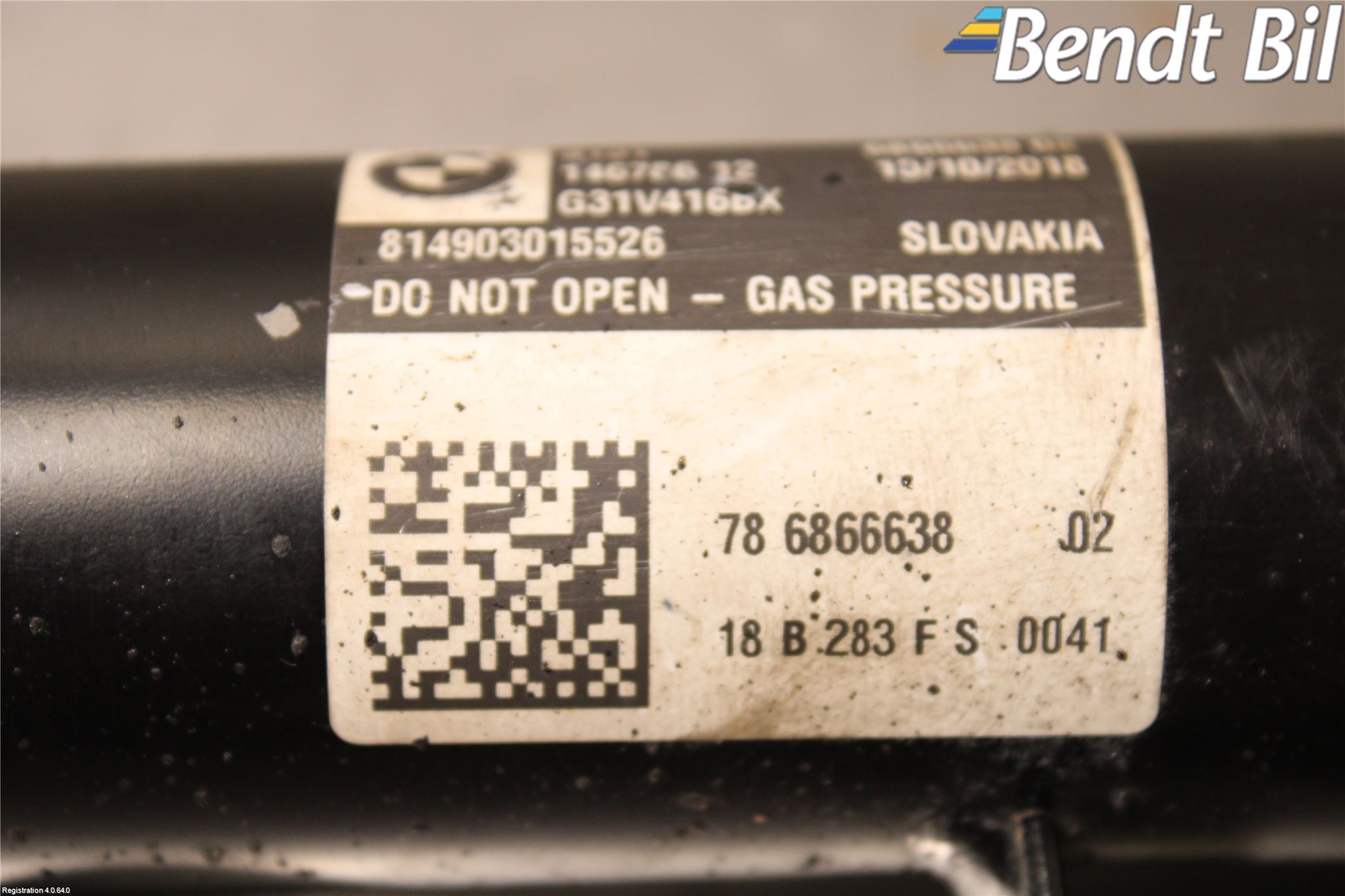 BMW 5 G30/G31/F90 17-23 Fjäderben Fram Höger