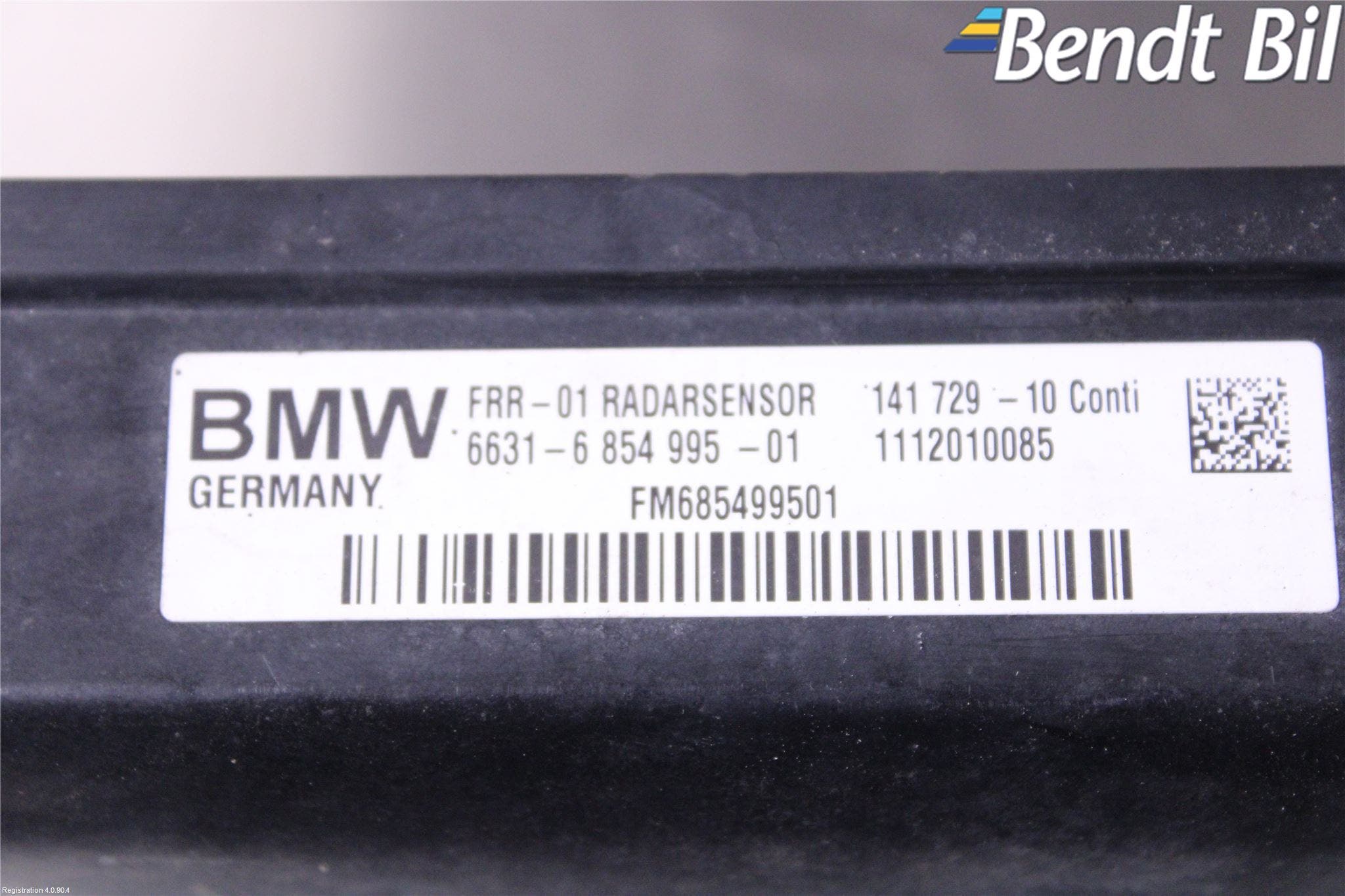 BMW 5 F10/F11/F18 09-17 Sensor Adaptiv Farthållare