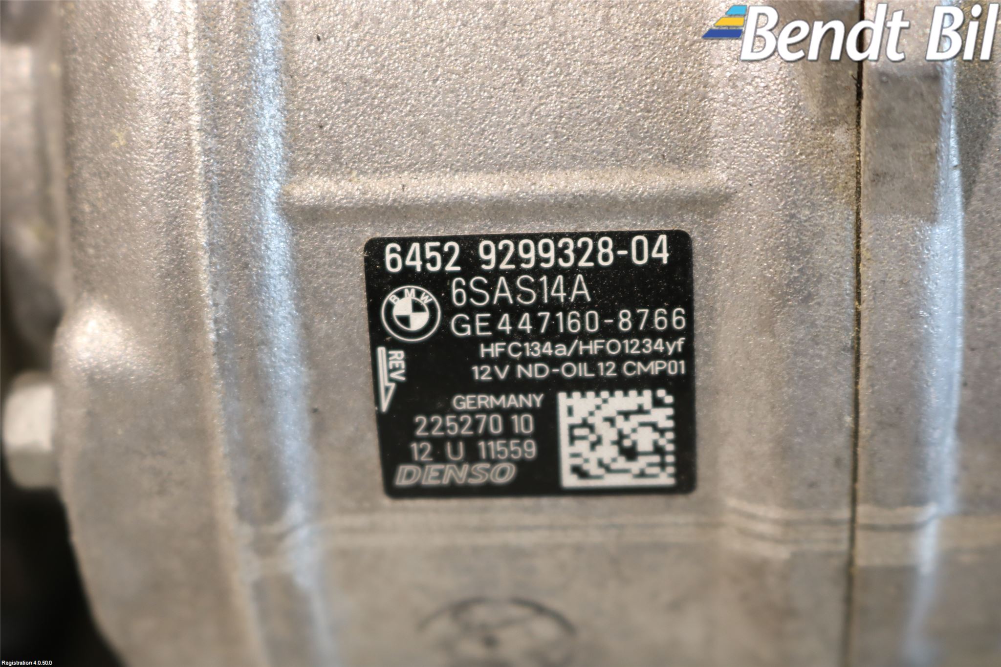 BMW 3 F30/F31/F80 12-19 Ac Kompressor
