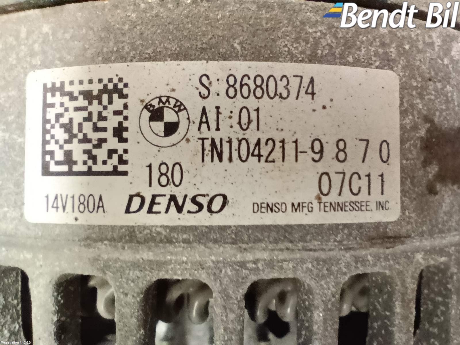 BMW 1 F40 19- Generator
