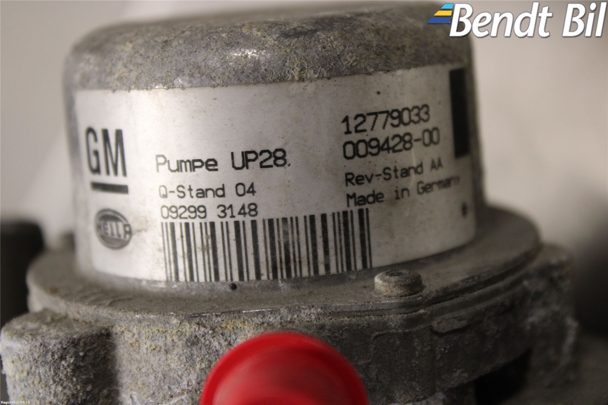 Saab 9-3 VER2/VER3 08-15 Vakuumpump