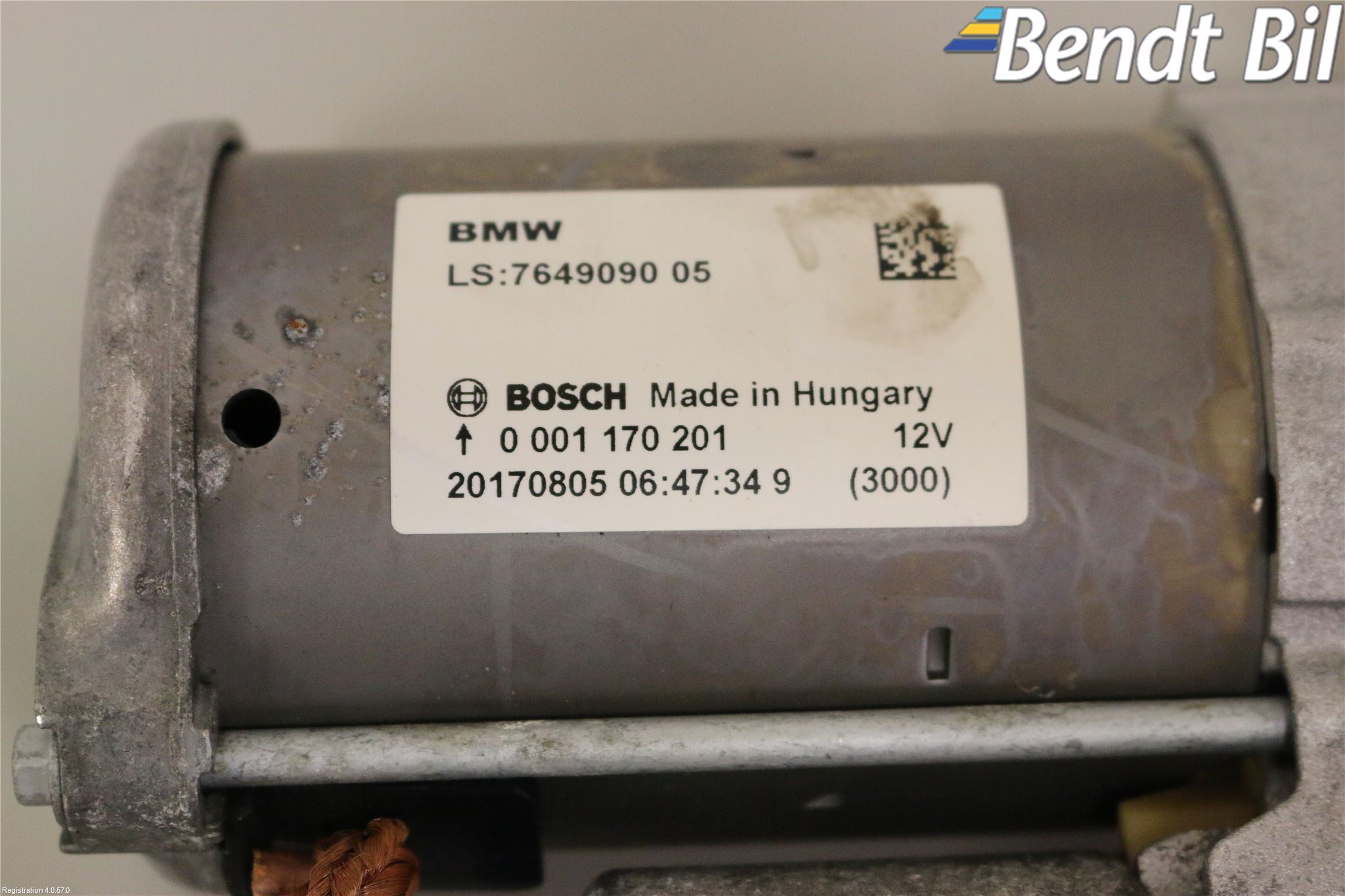 Mini ONE/COOPER 5DR F55 14-24 Startmotor