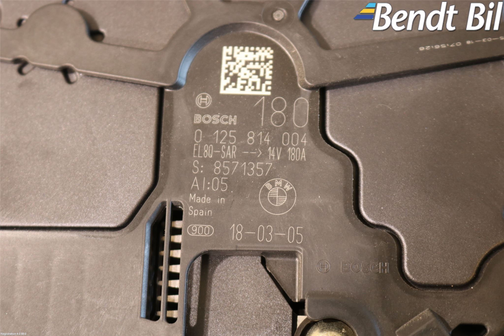 BMW X3 G01 18- Generator