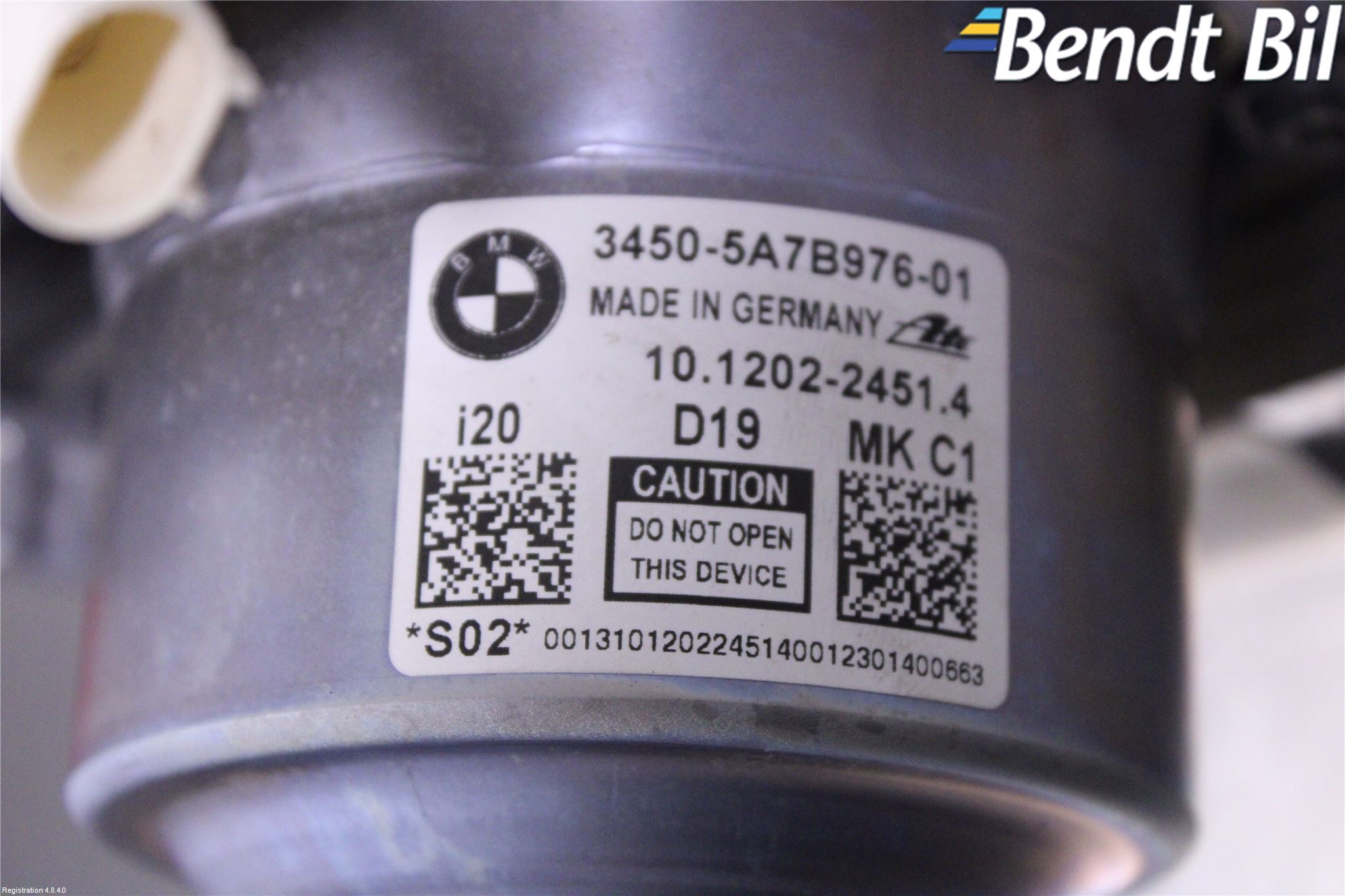 BMW iX I20 22- Abs Hydraulaggregat