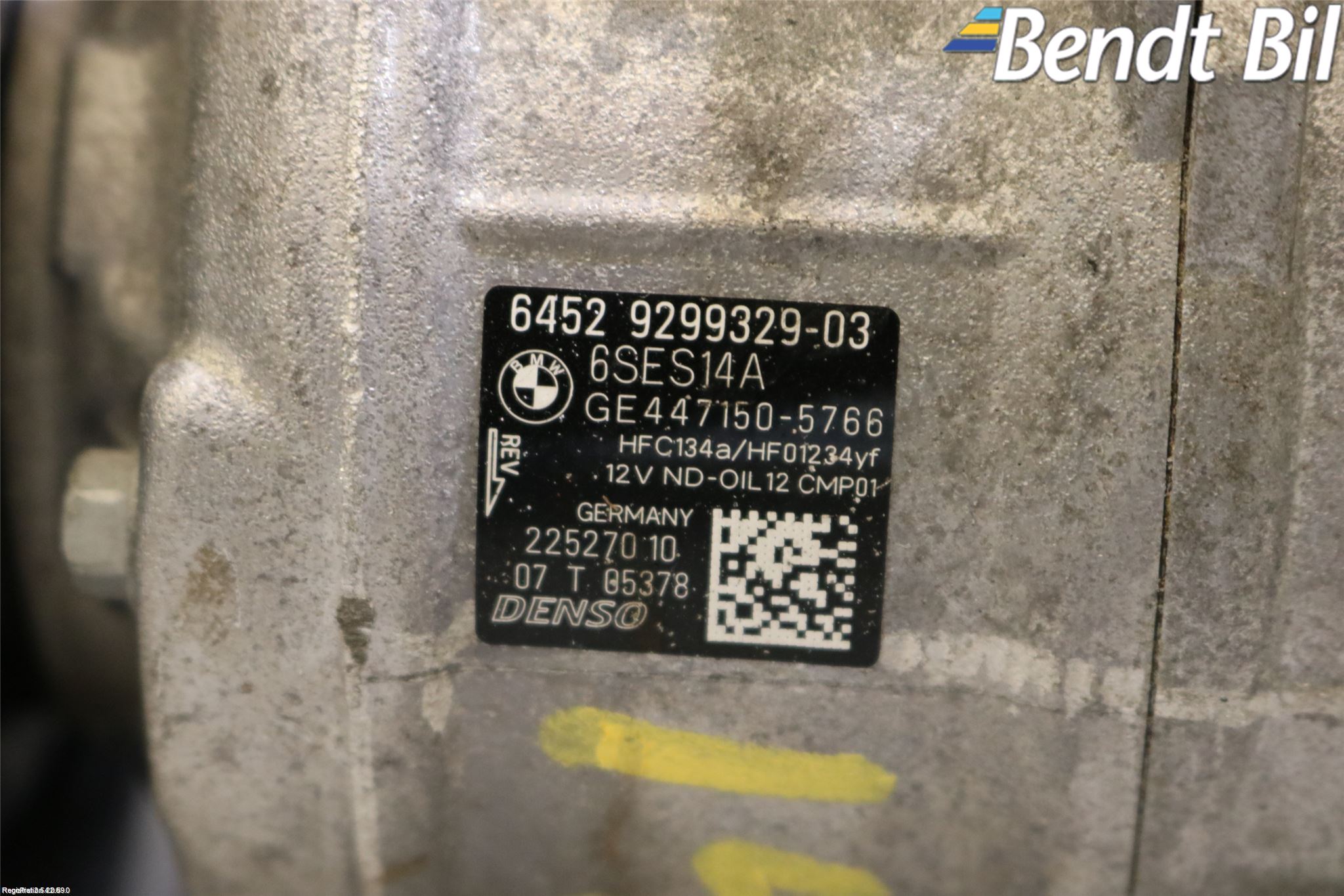 BMW 3 F30/F31/F80 12-19 Ac Kompressor