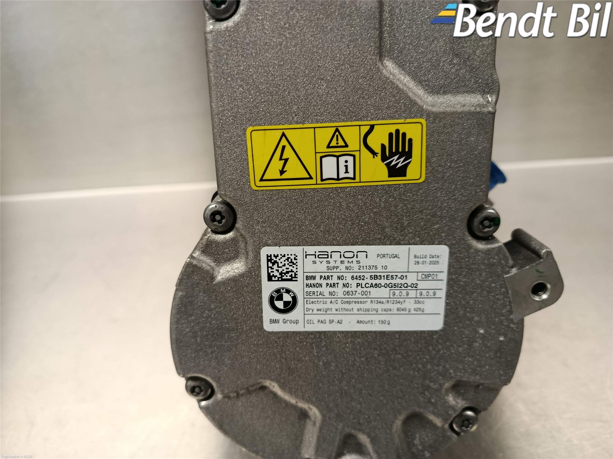 BMW 3 G20/G21/G80/G81 19- Ac Kompressor